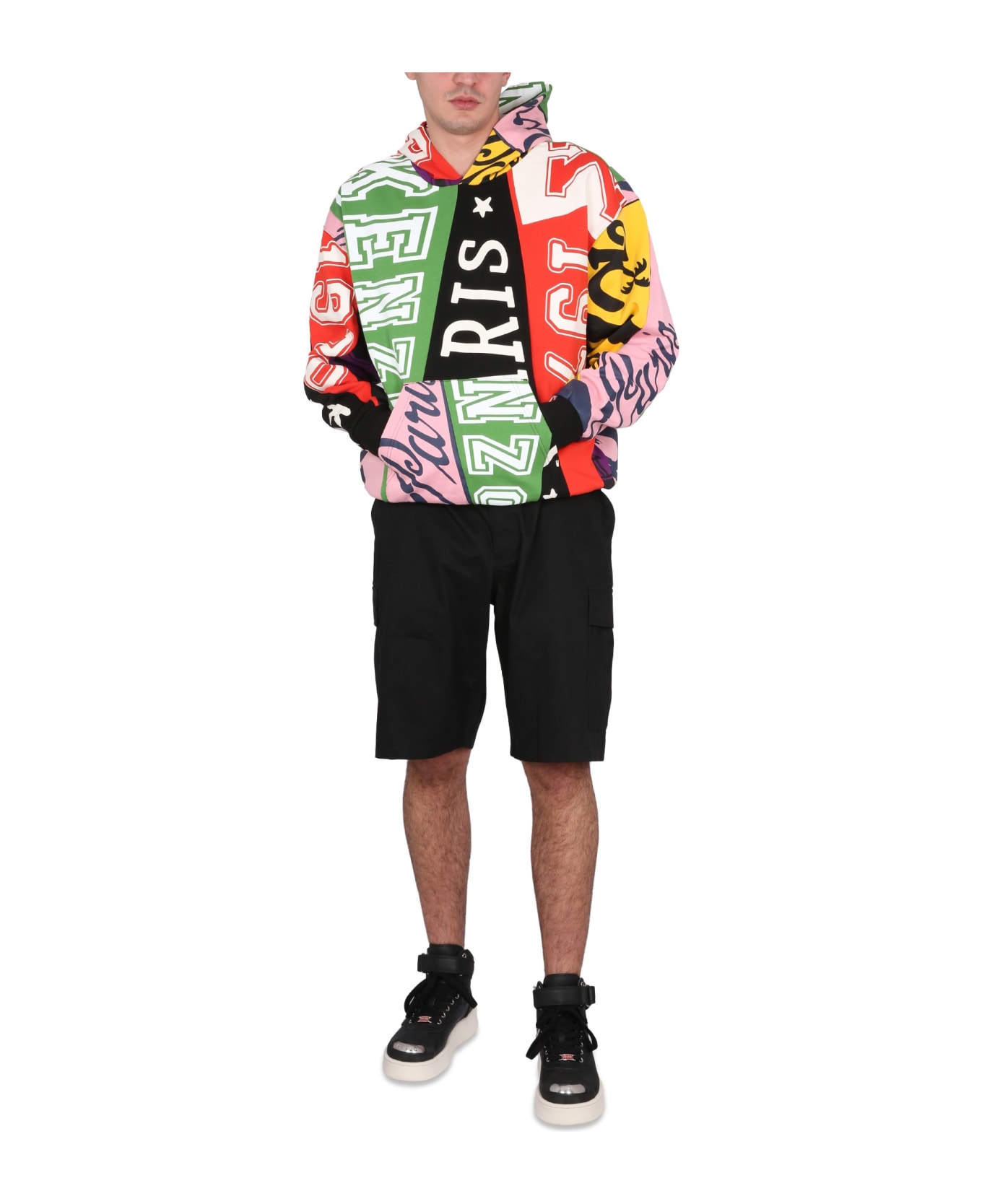 パーカー・フーディ KENZO SS23 FLAG SWEATSHIRT (FD55SW492_4MFMU) Kenzo Flag Sweatshirt | italist