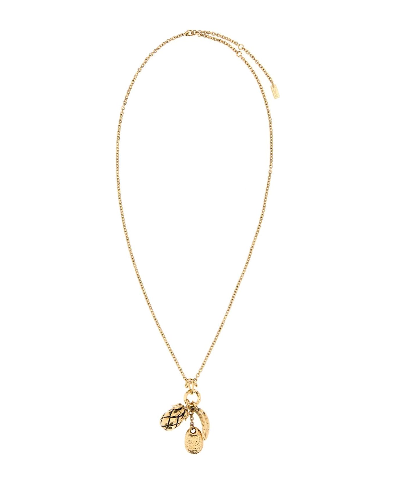 Chloé Gol Metal Necklace - VINTAGEGOLD
