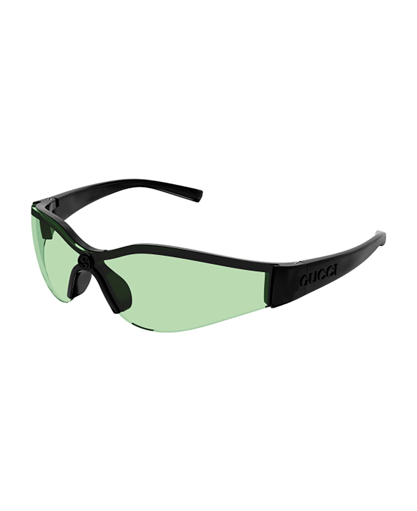 Gucci Eyewear GG1651S Sunglasses - Black Black Green