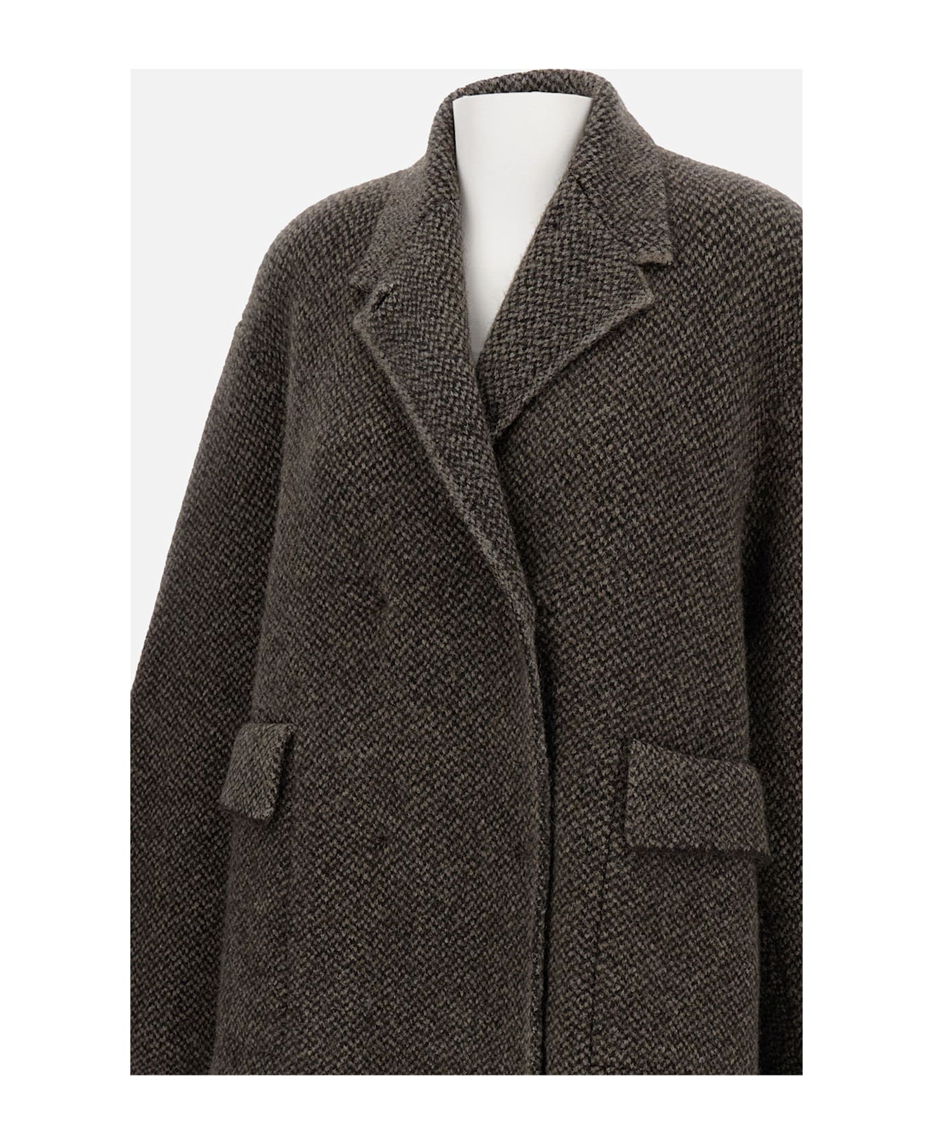 Boboutic Double-breasted Jacket - Brown