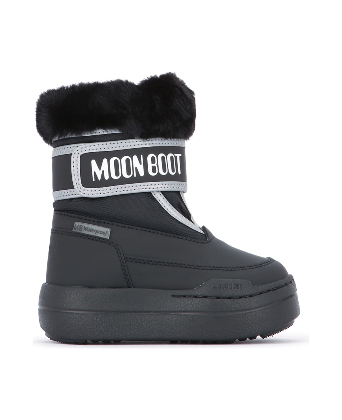 Moon Boot Mb Jr Park Strap - BLACK