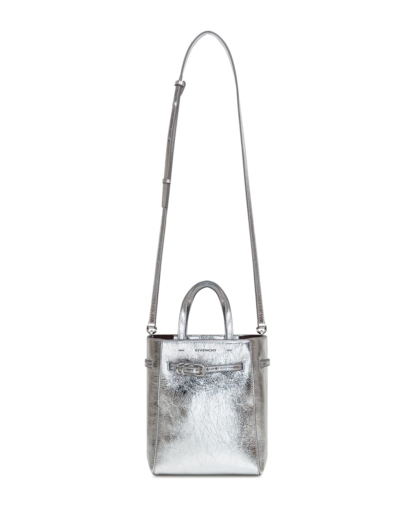 Givenchy Voyou Mini Tote Bag - LIGHT SILVERY