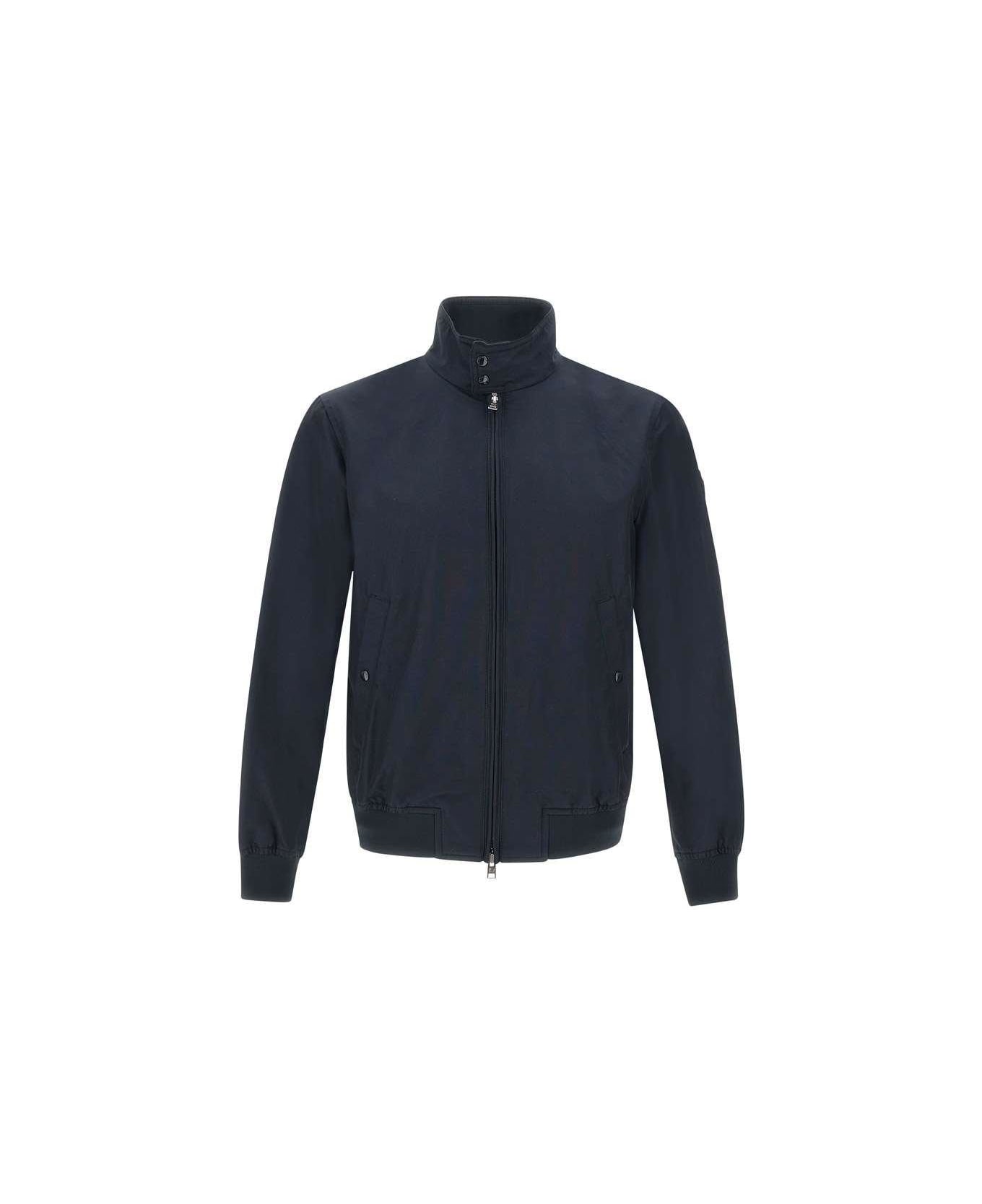 Woolrich Zip-up High Neck Jacket - Blue