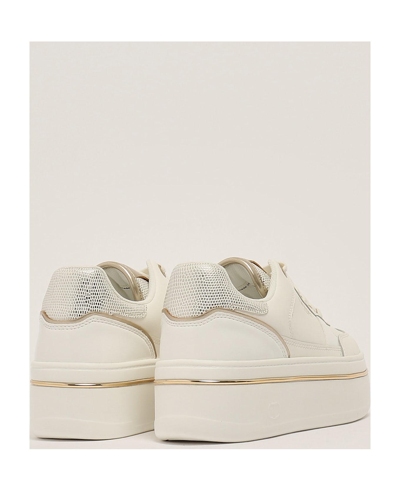 TwinSet Sneakers Bicolore Sneaker - BIANCO-ORO