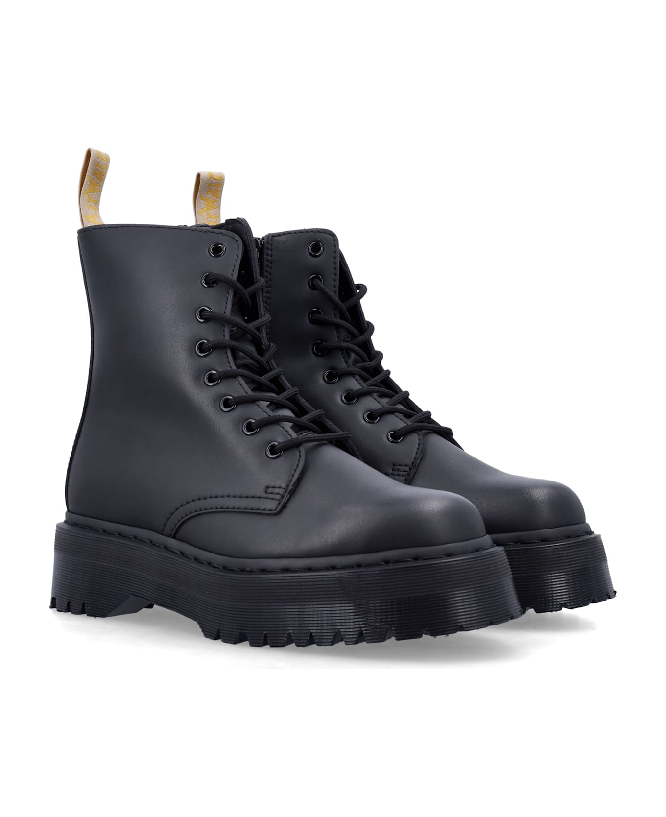 Dr. Martens Vegan Leather Jadon Ii Boots - BLACK