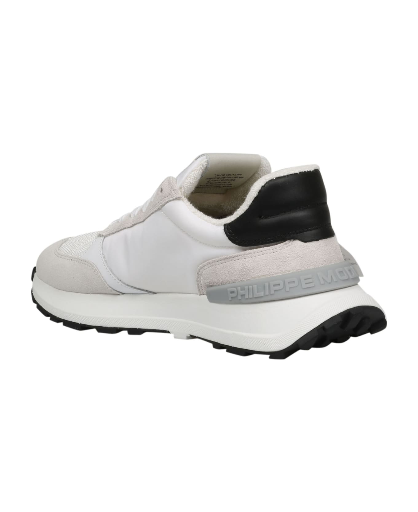 Philippe Model Antibes Low Sneakers - WHITE/GREY
