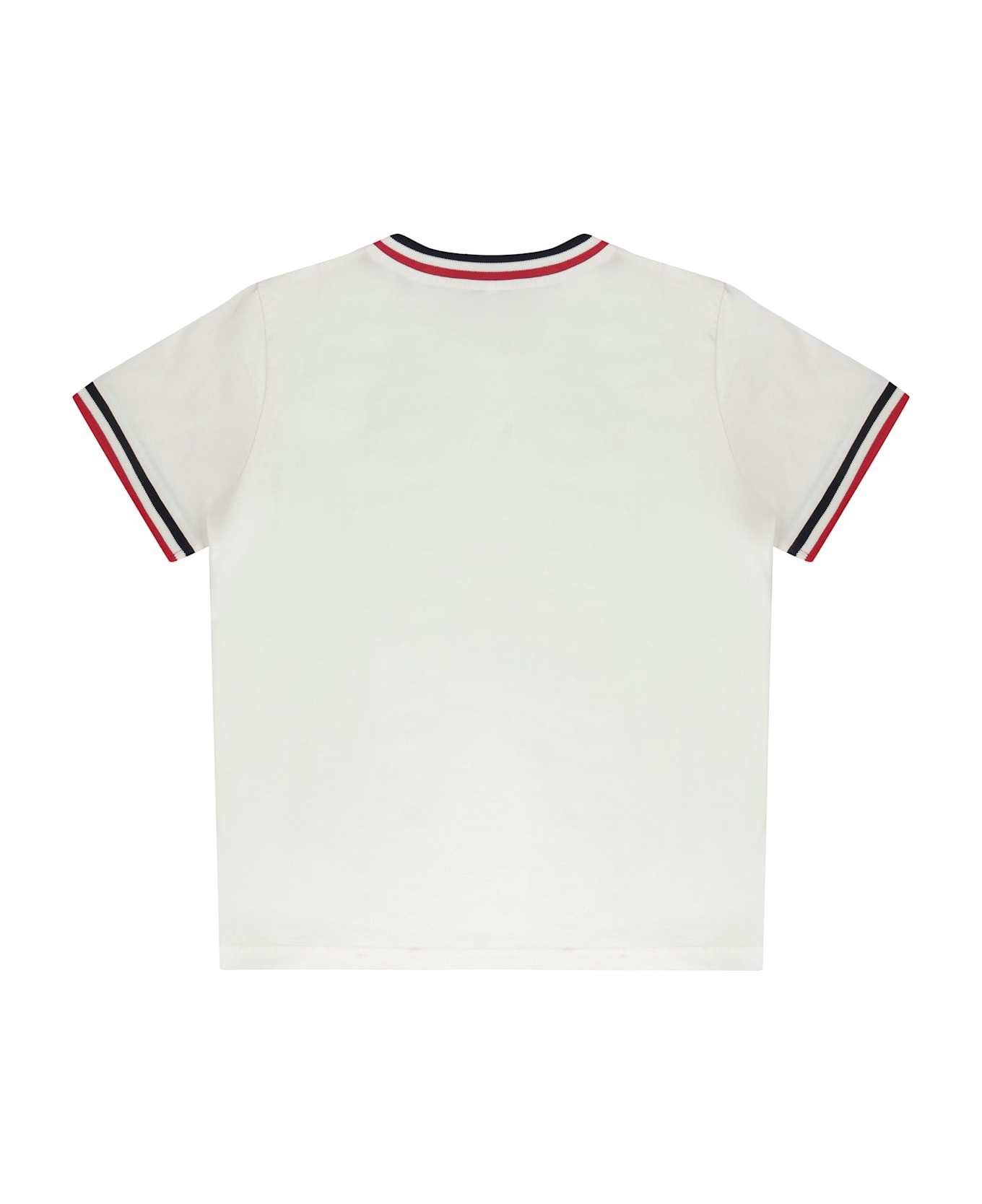 Moncler Cotton Crew-neck T-shirt - White