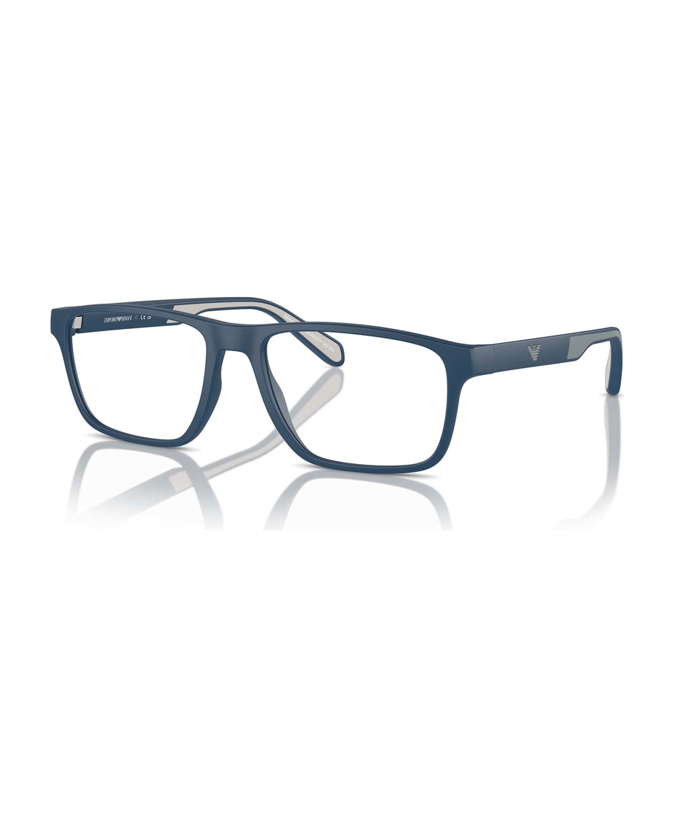 Emporio Armani Ea3233 Matte Blue Glasses - Matte Blue