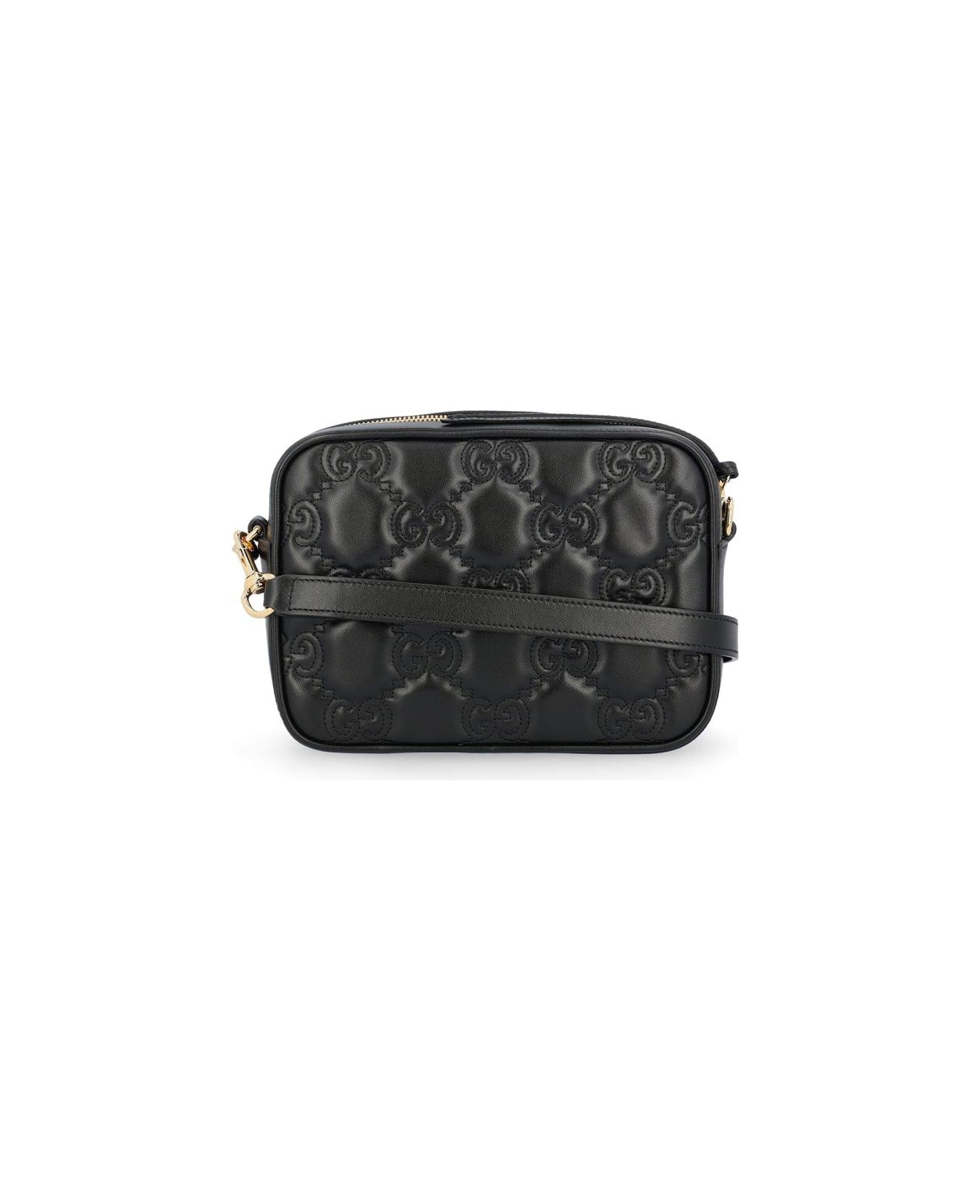 Gucci Gg-quilted Zipped Crossbody Bag