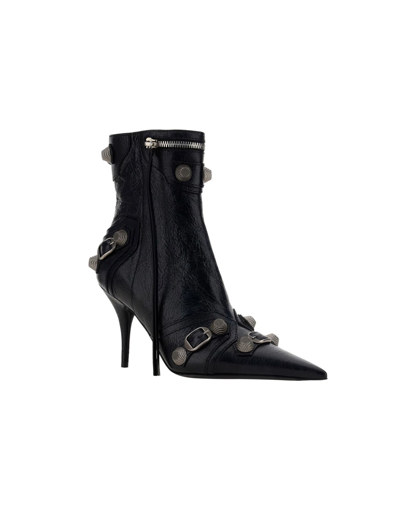 Balenciaga Le Cagole Boots - Black/silver