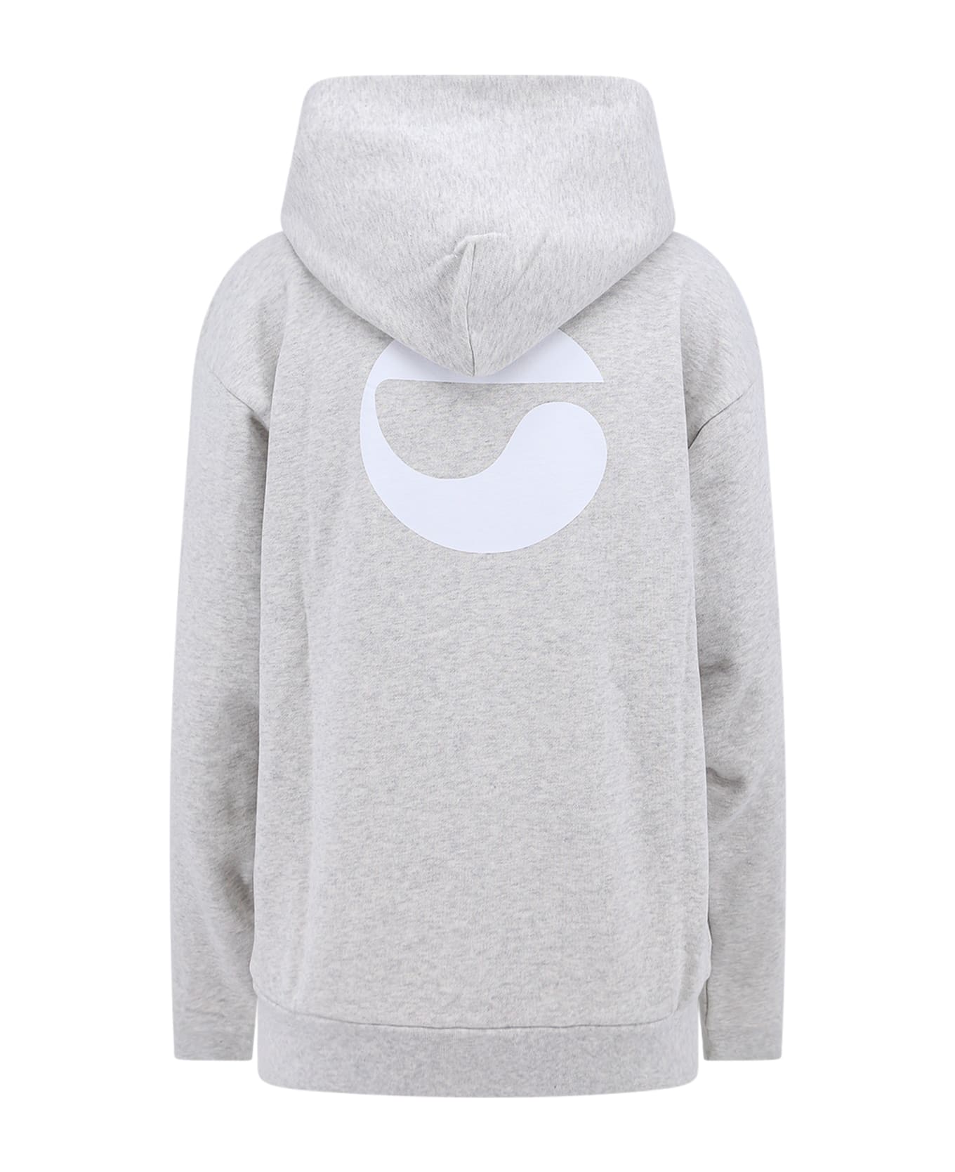 Coperni Logo Cotton Blend Hoodie - Grey フリース
