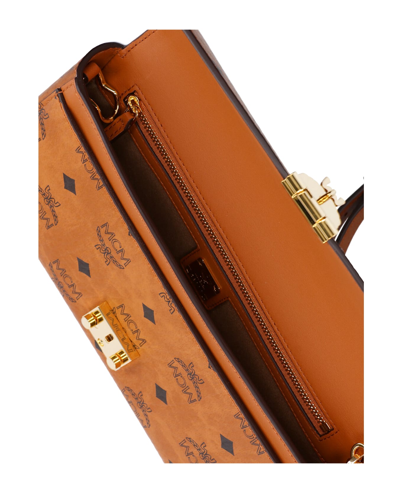 MCM Medium Crossbody Bag "tracy" - Brown