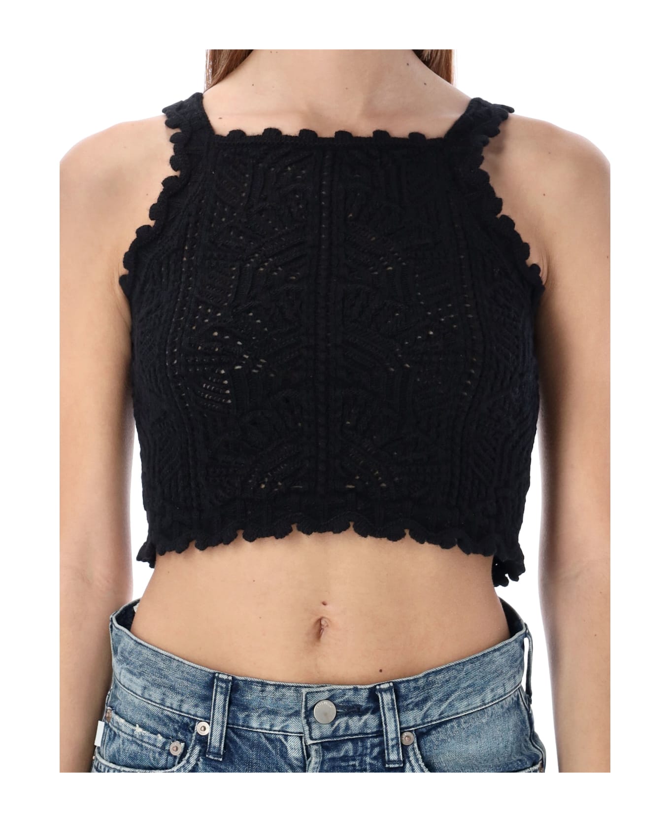 Saint Laurent Crochet Top | italist