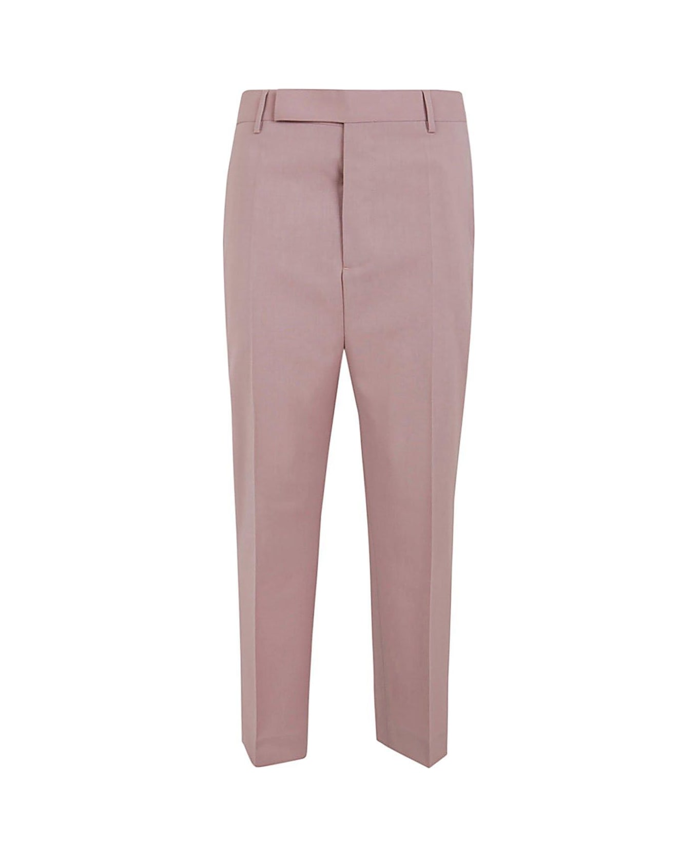Rick Owens Straight-leg Cropped Tailored Pants - DUSTY PINK