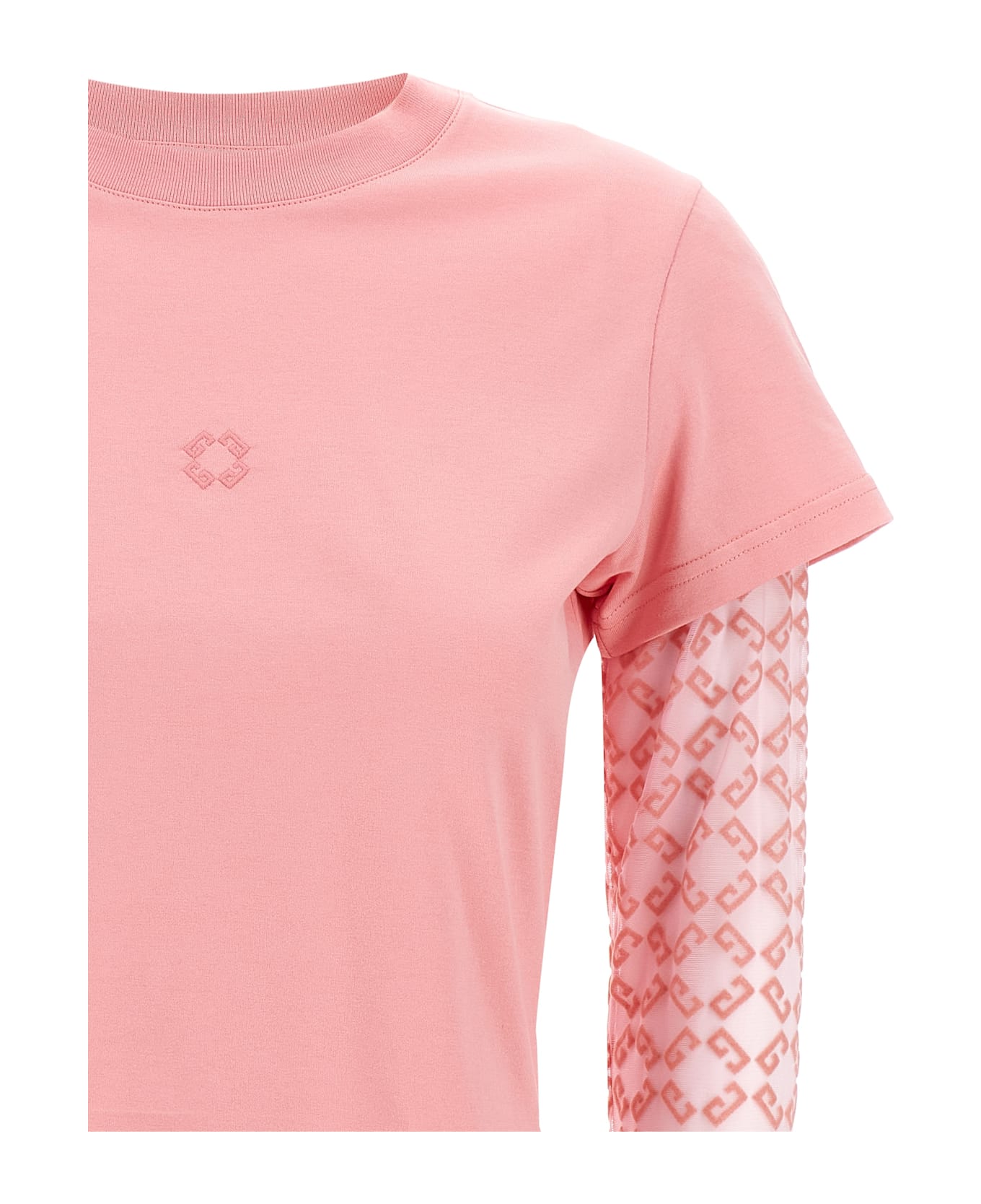 Givenchy 'cropped' T-shirt - Pink