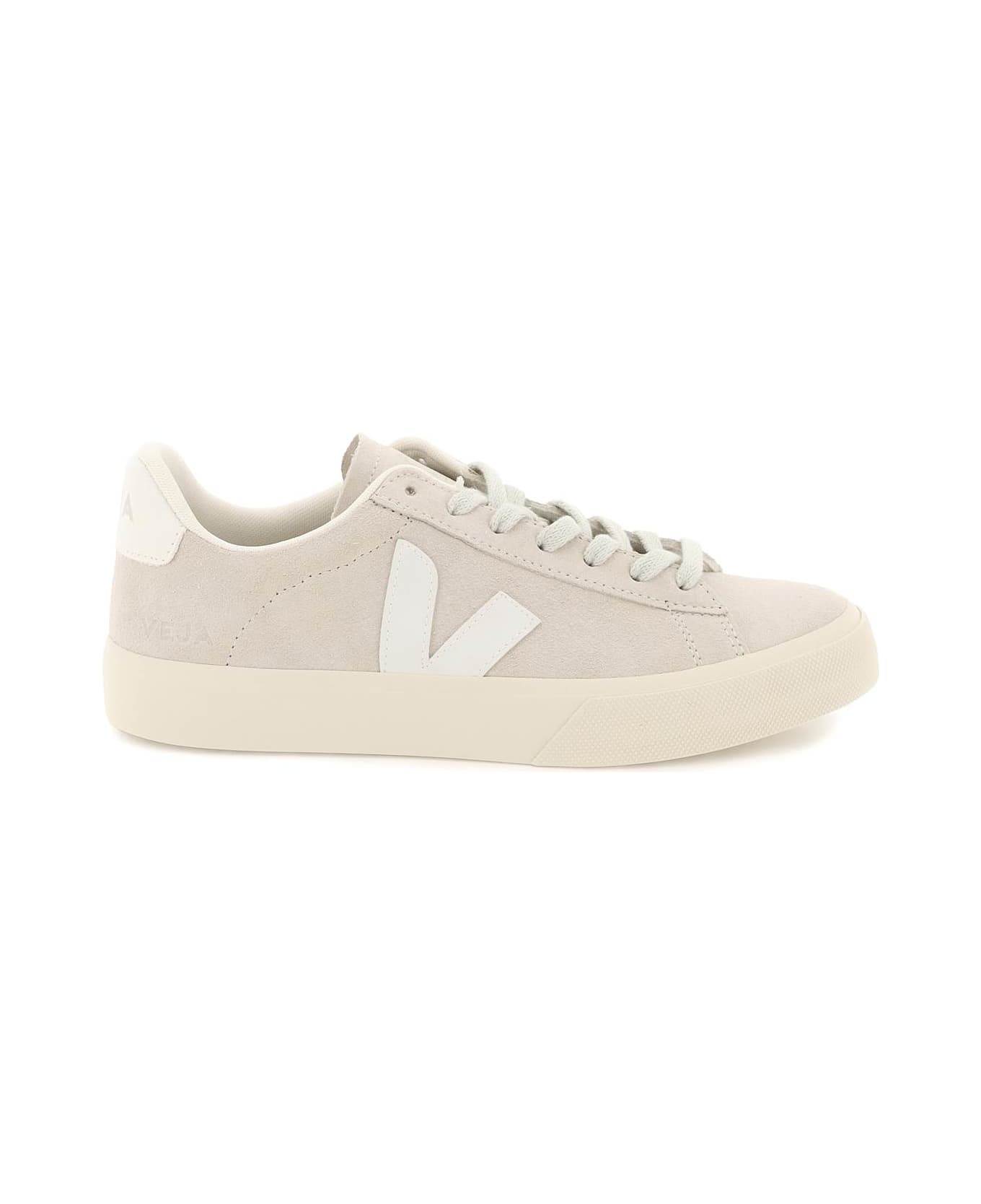 Veja Chromefree Leather Campo Sneakers - NATURAL WHITE (Grey) スニーカー