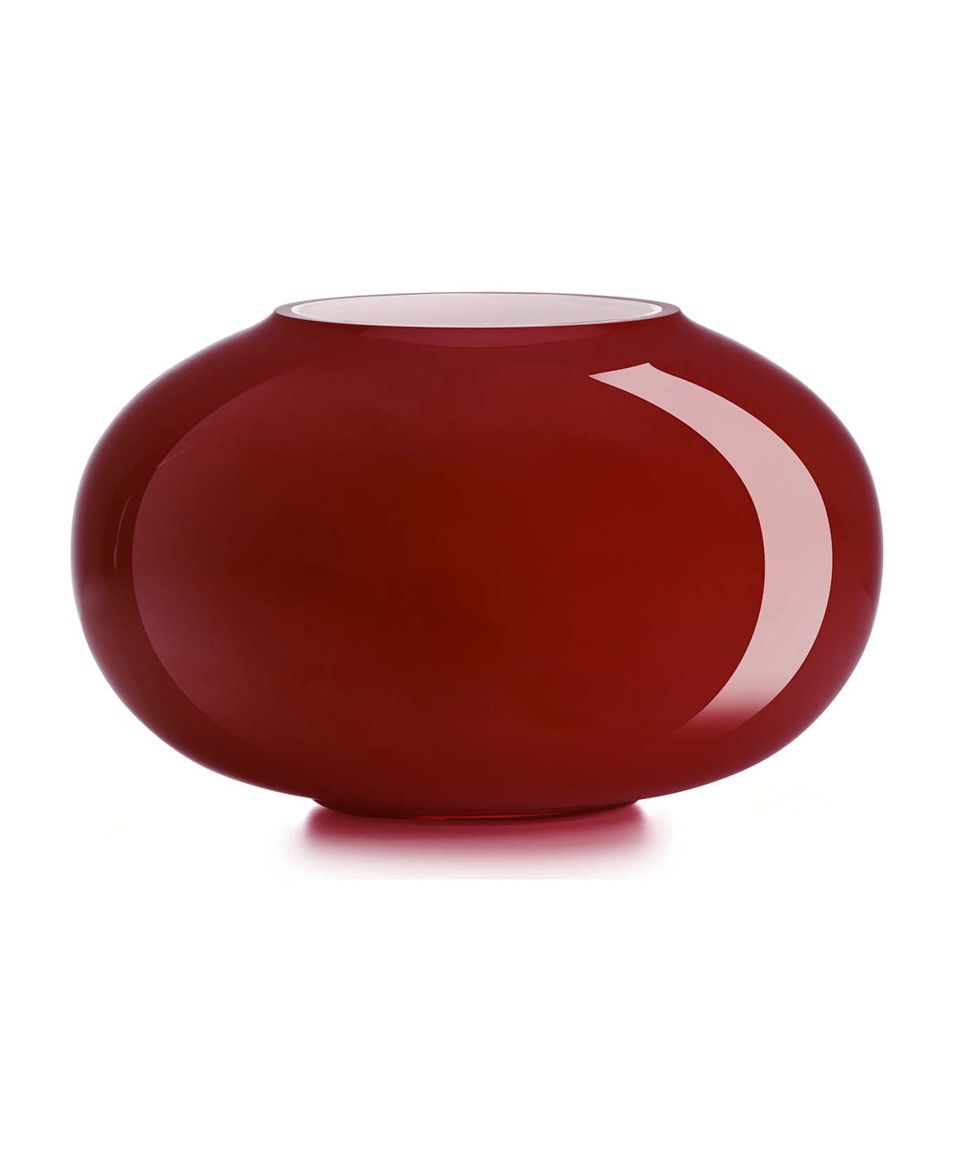 Ivv Pandora Vaso H.18 Diam 30 Cm - Rosso