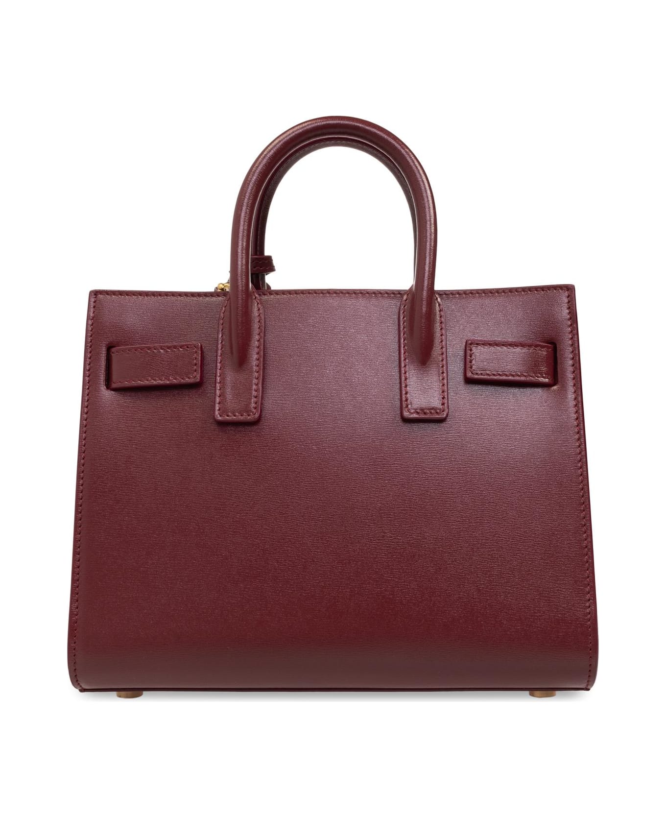 Saint Laurent Shoulder Bag 'nano Sac De Jour' - BORDEAUX