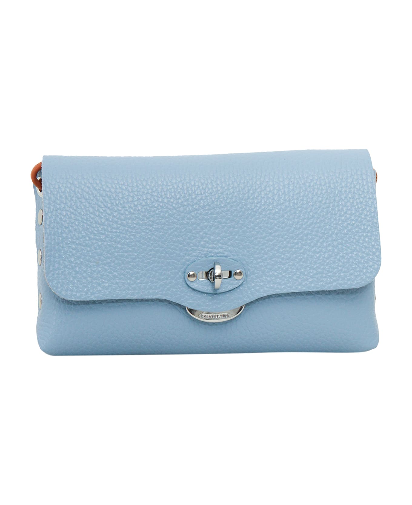 Zanellato Blue Letter Handbag - LIGHT BLUE