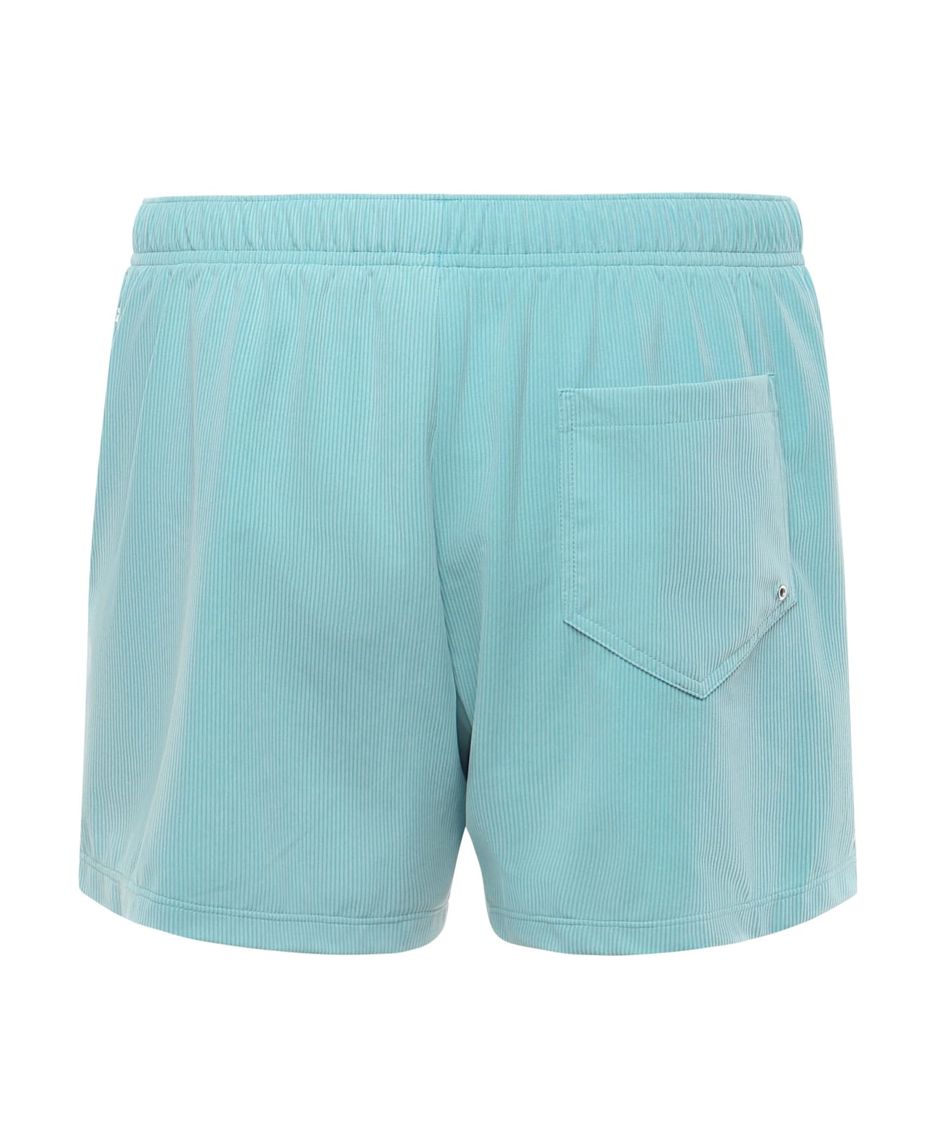 Moschino Double Question Swim Boxer - Blue