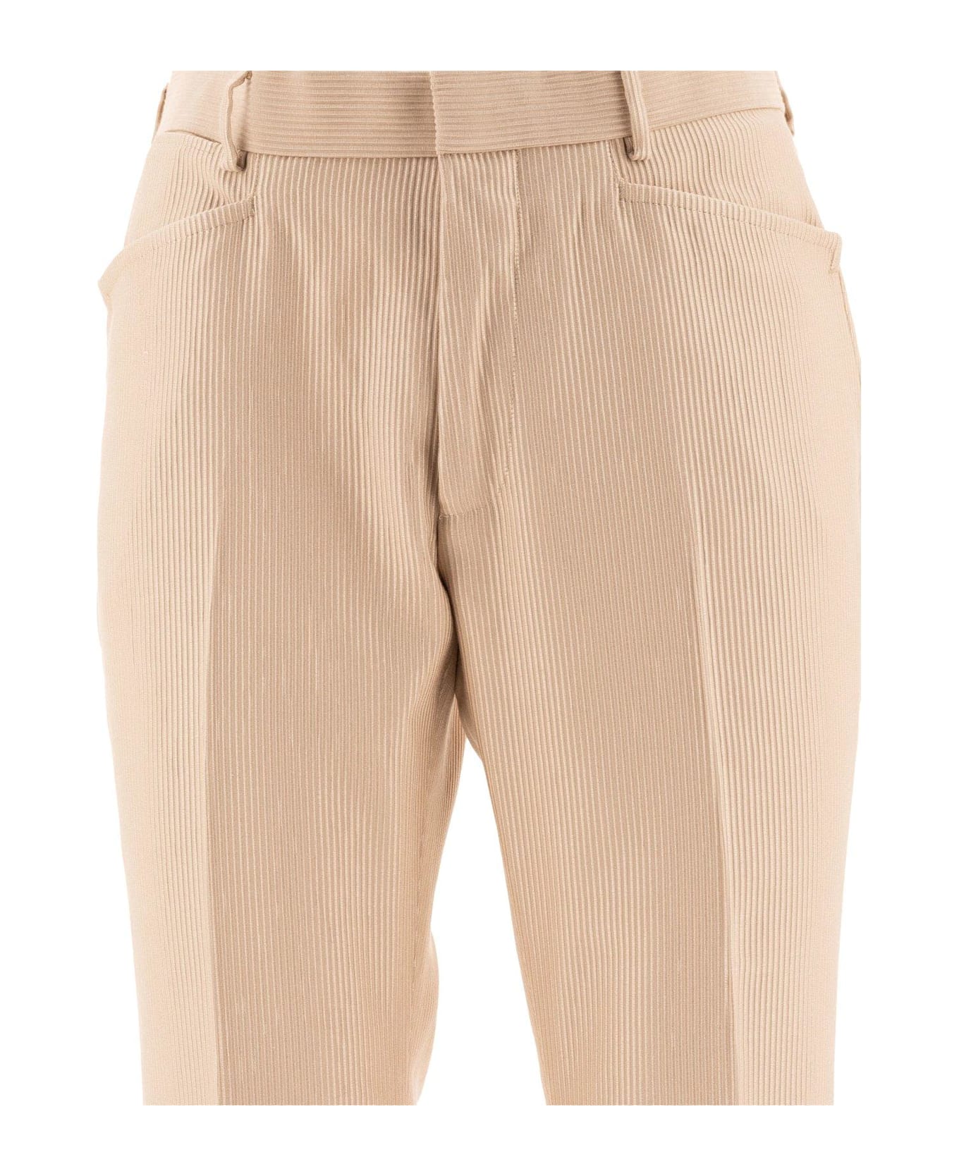 Tom Ford Corduroy Tailored Trousers - NEUTRALS