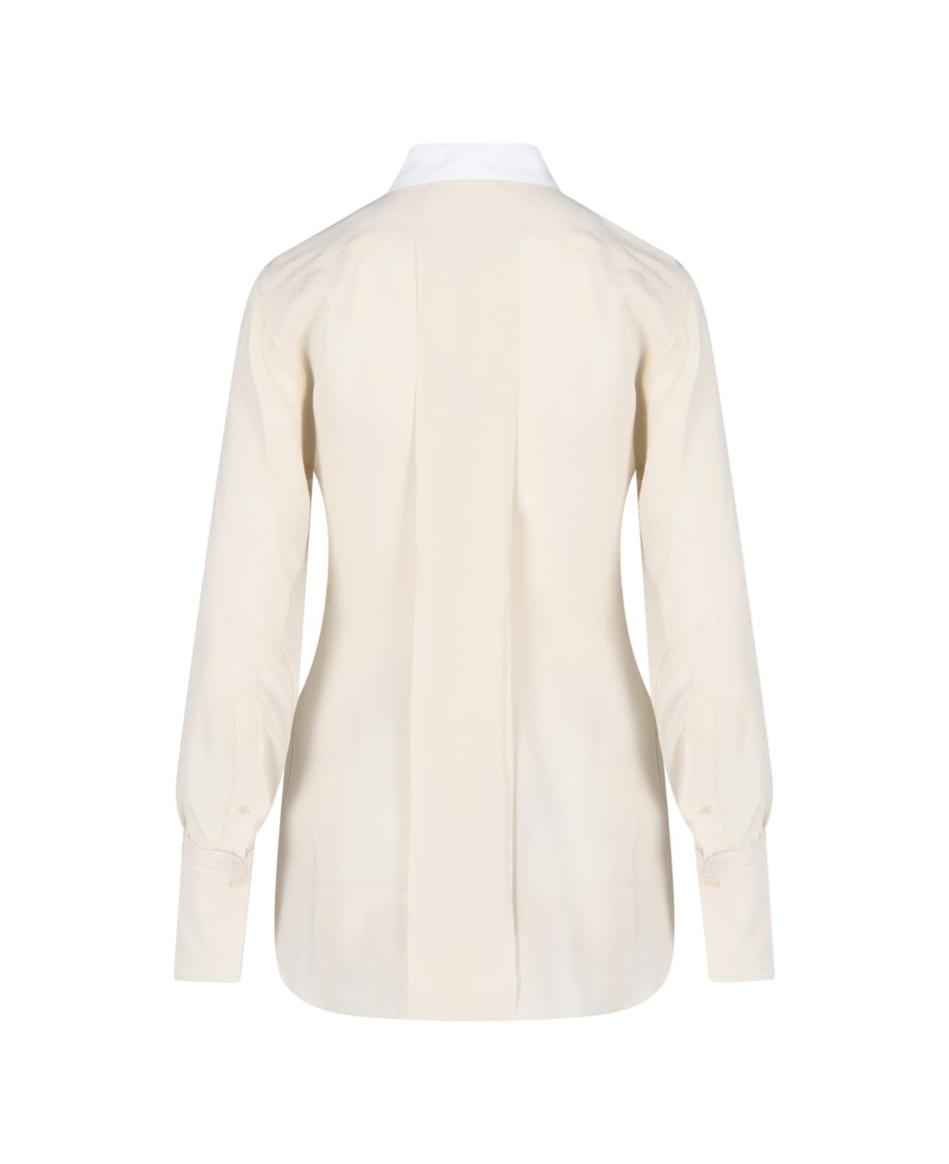 Victoria Beckham Silk Shirt - Cream