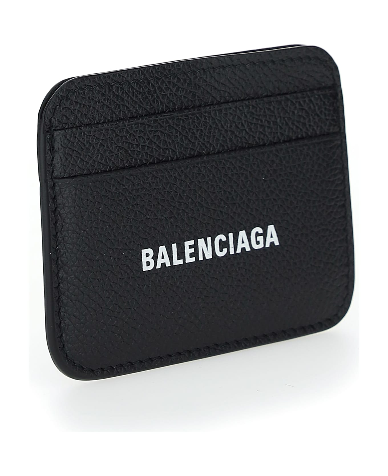 Balenciaga Card Holder - Black/l White
