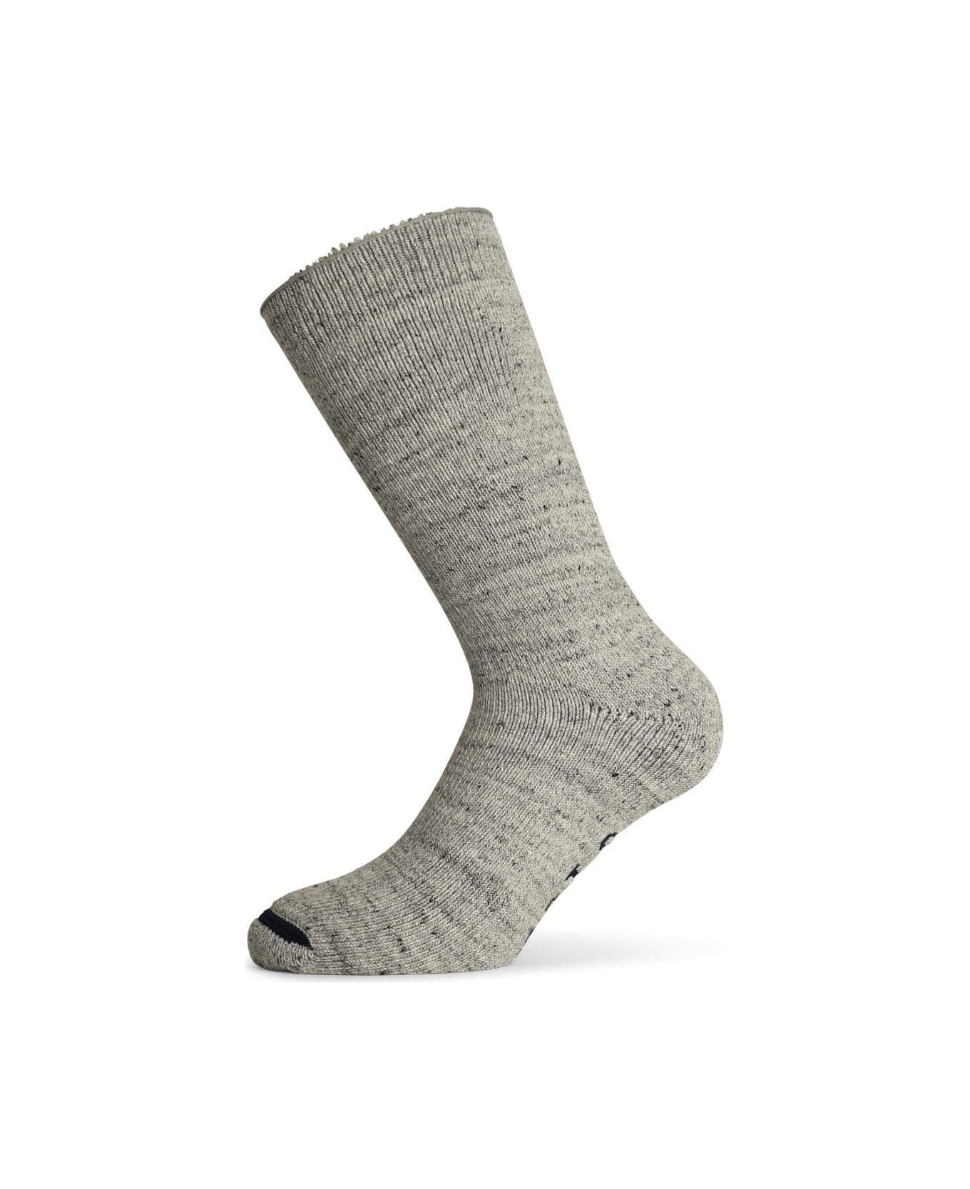 Polo Ralph Lauren Logo Embroidered Pack Of Three Socks