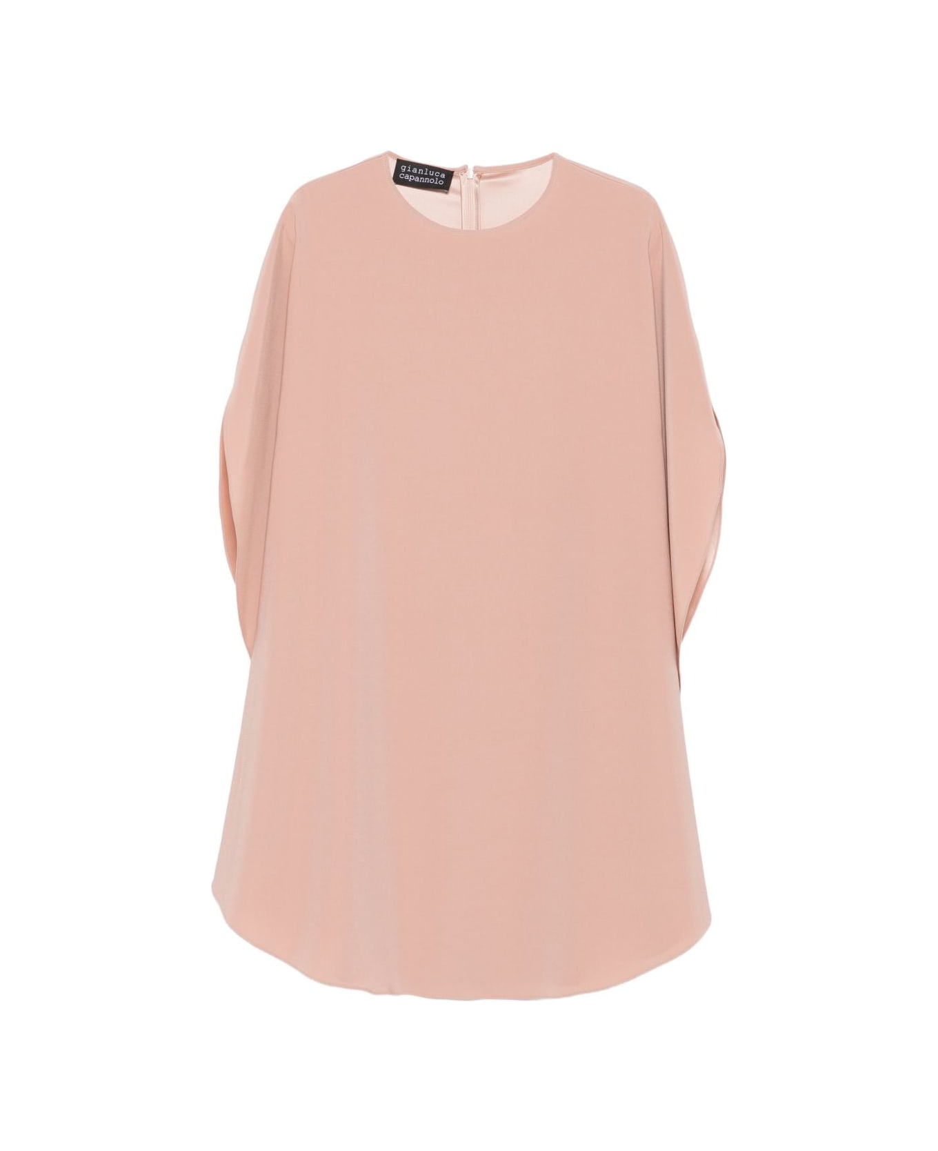 Gianluca Capannolo Iris Sleeve Dress - Powder