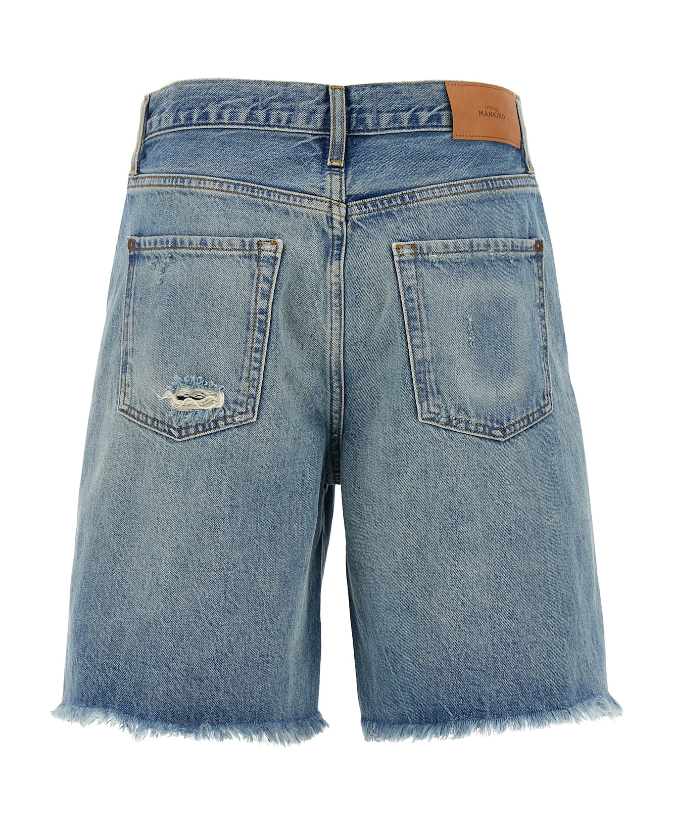 7 For All Mankind 
lola
 Shorts - Light Blue