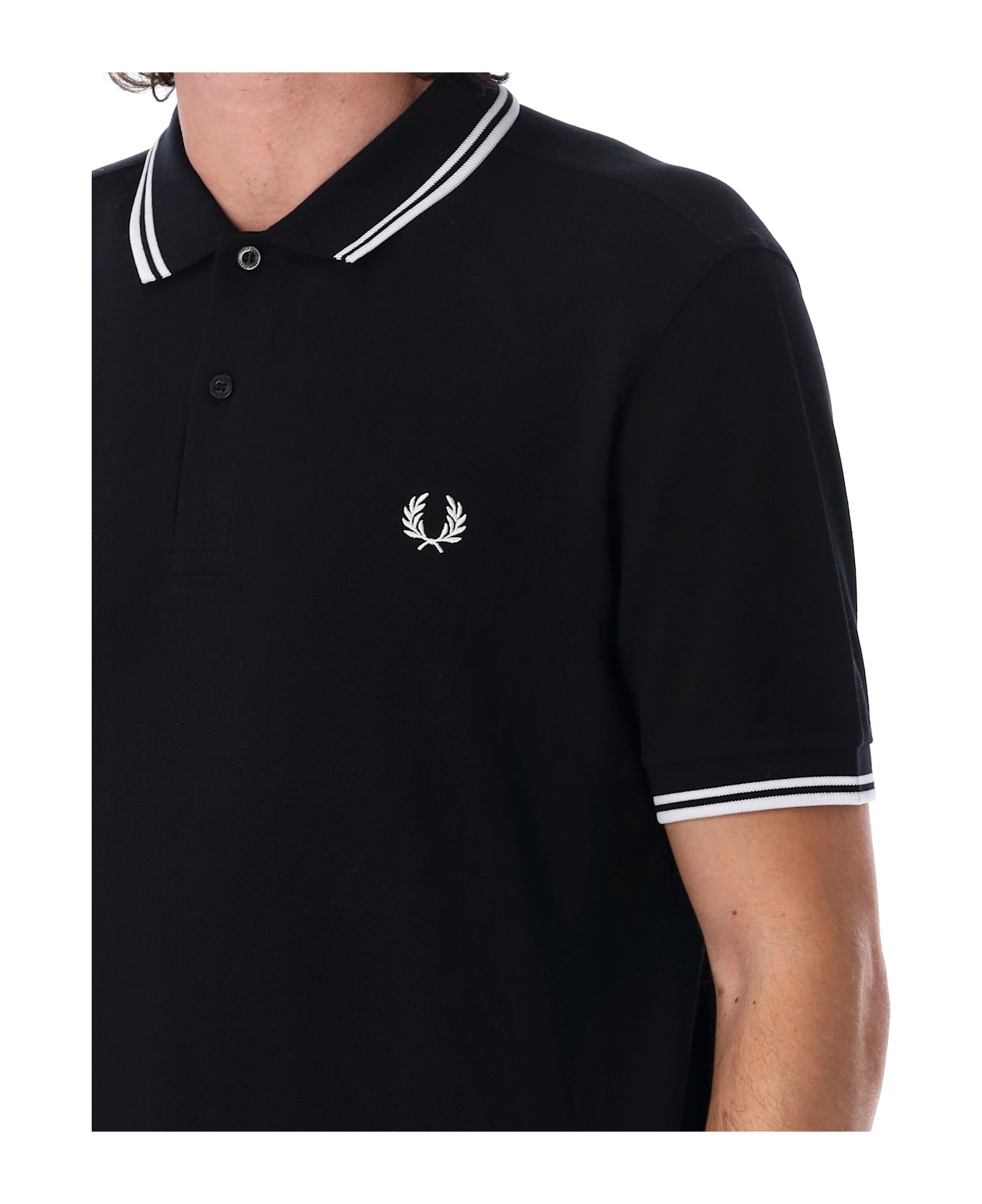 Comme des Garçons Shirt Strong Will Polo Shirt - BLACK