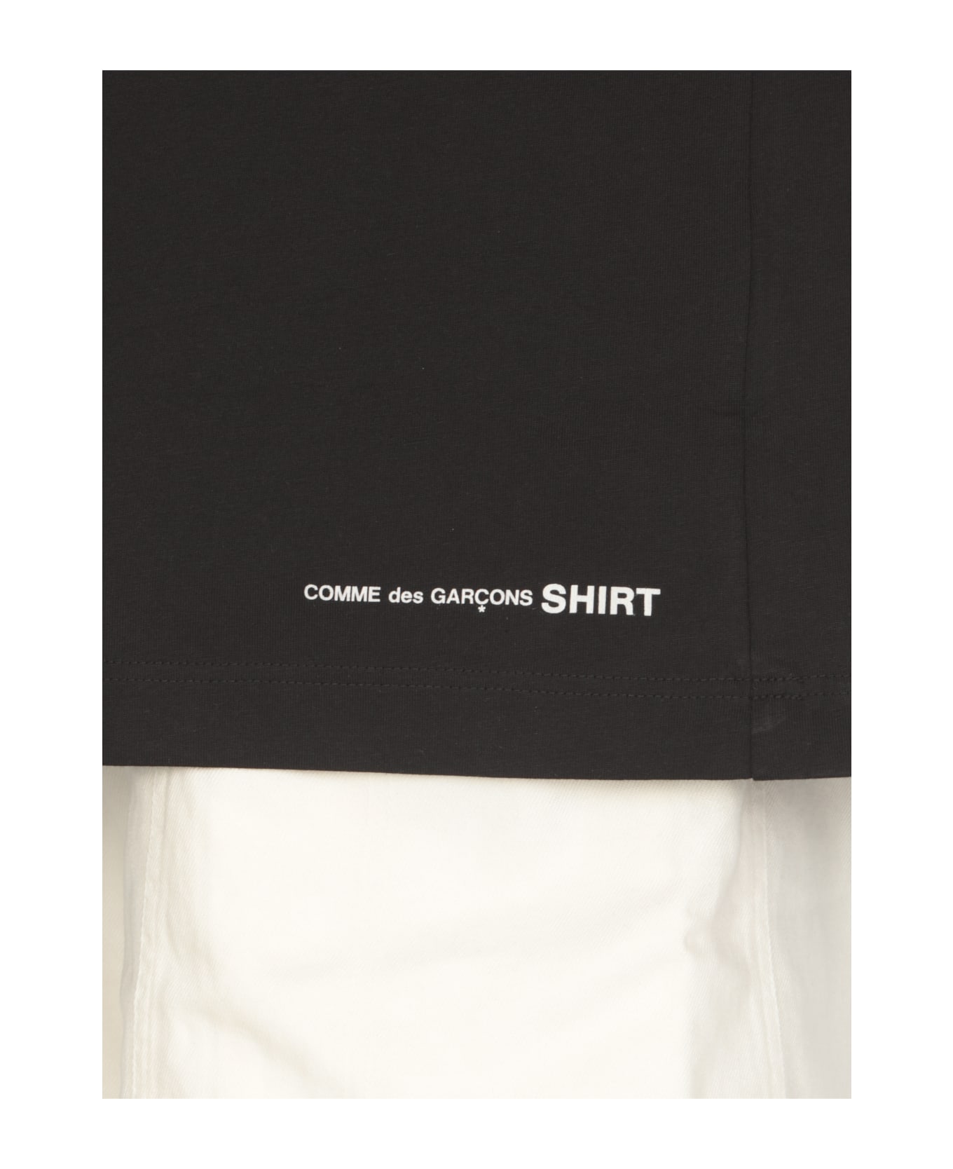 Comme des Garçons Cotton T-shirt - Black