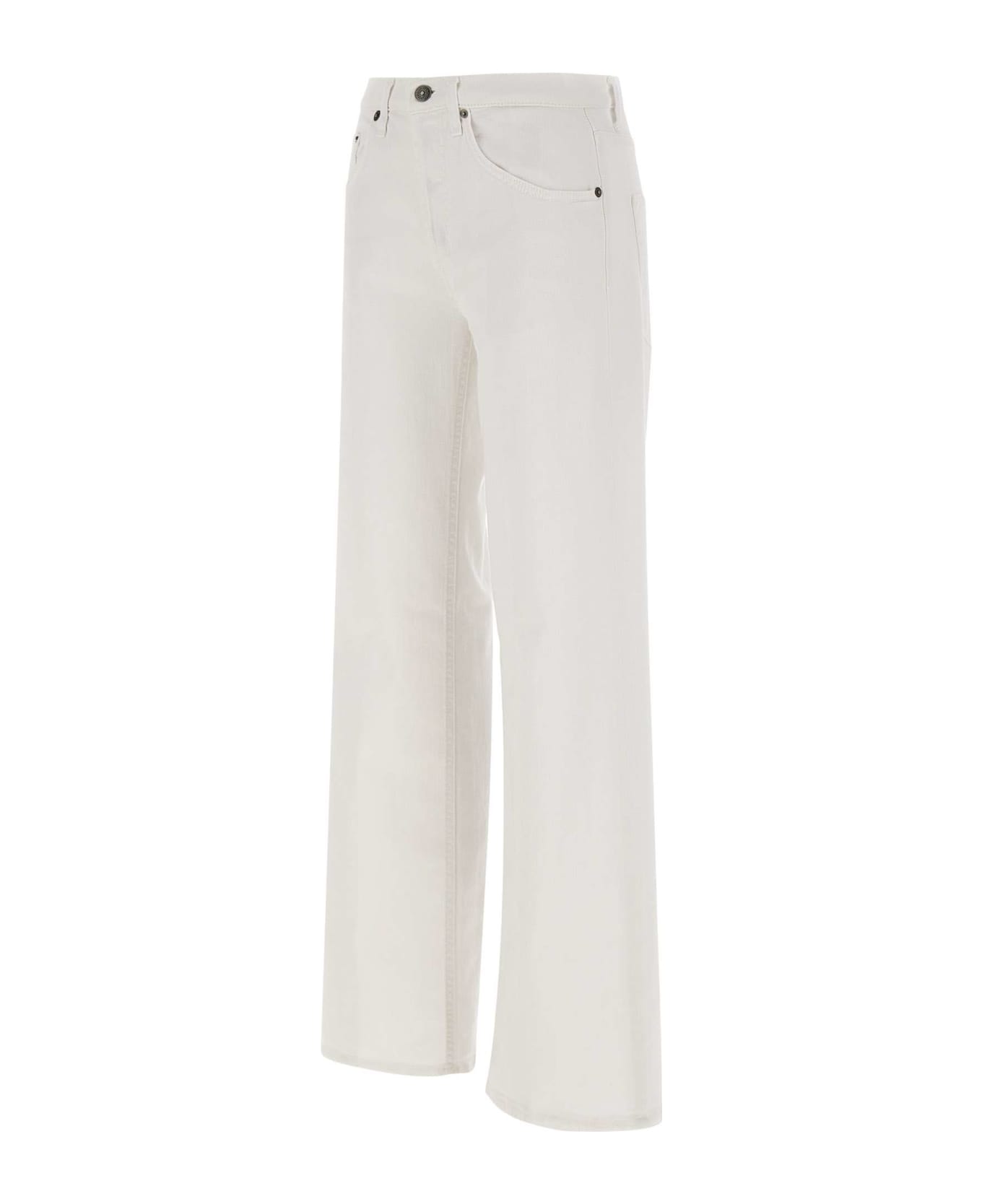 Dondup 'jacklyn' Cotton Jeans - WHITE デニム