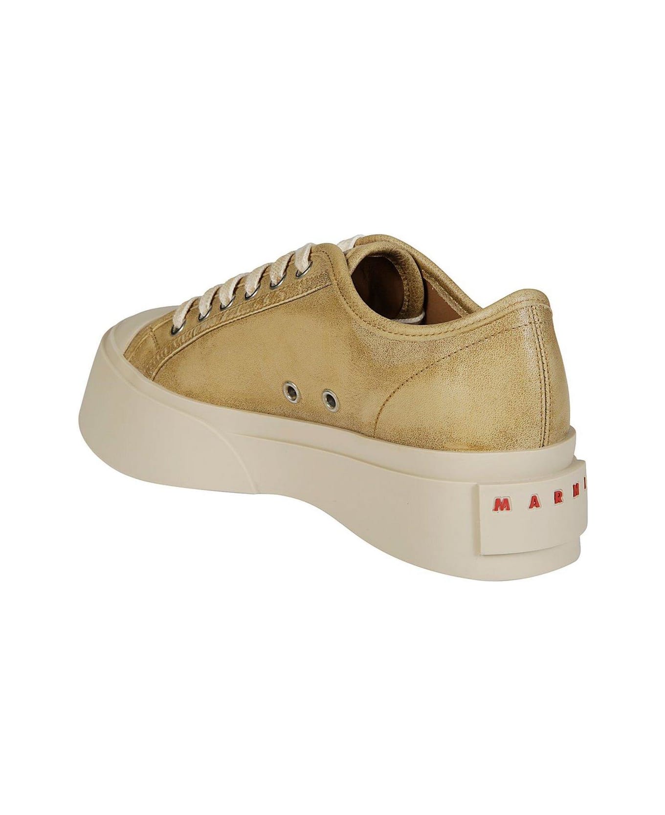 Marni Pablo Lace-up Sneakers - Beige