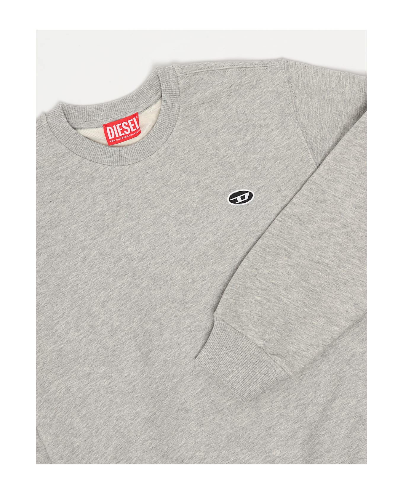 Diesel Crewneck Sweater Sweatshirt - GRIGIO