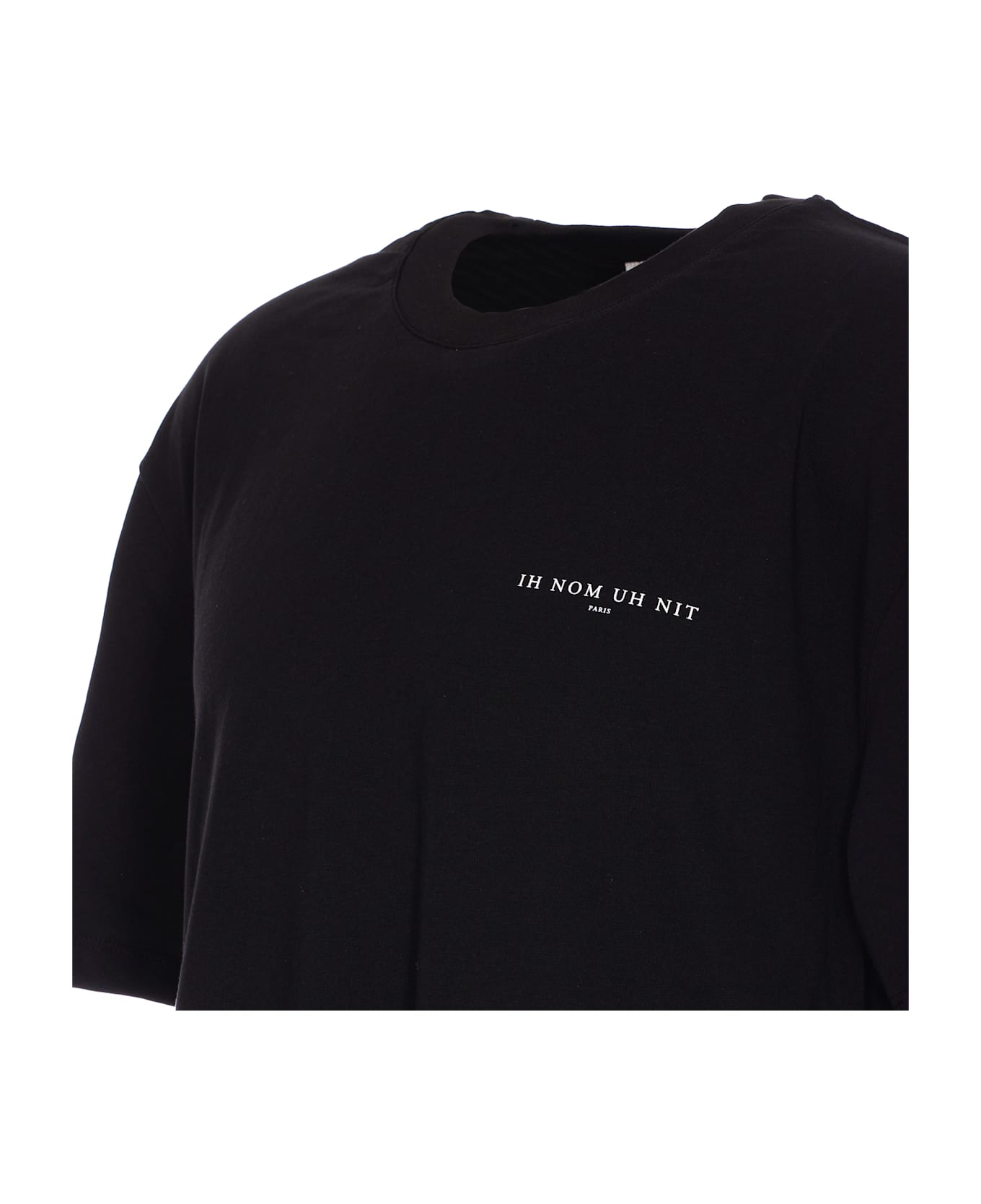 ih nom uh nit Authentic Mask T-shirt - Black