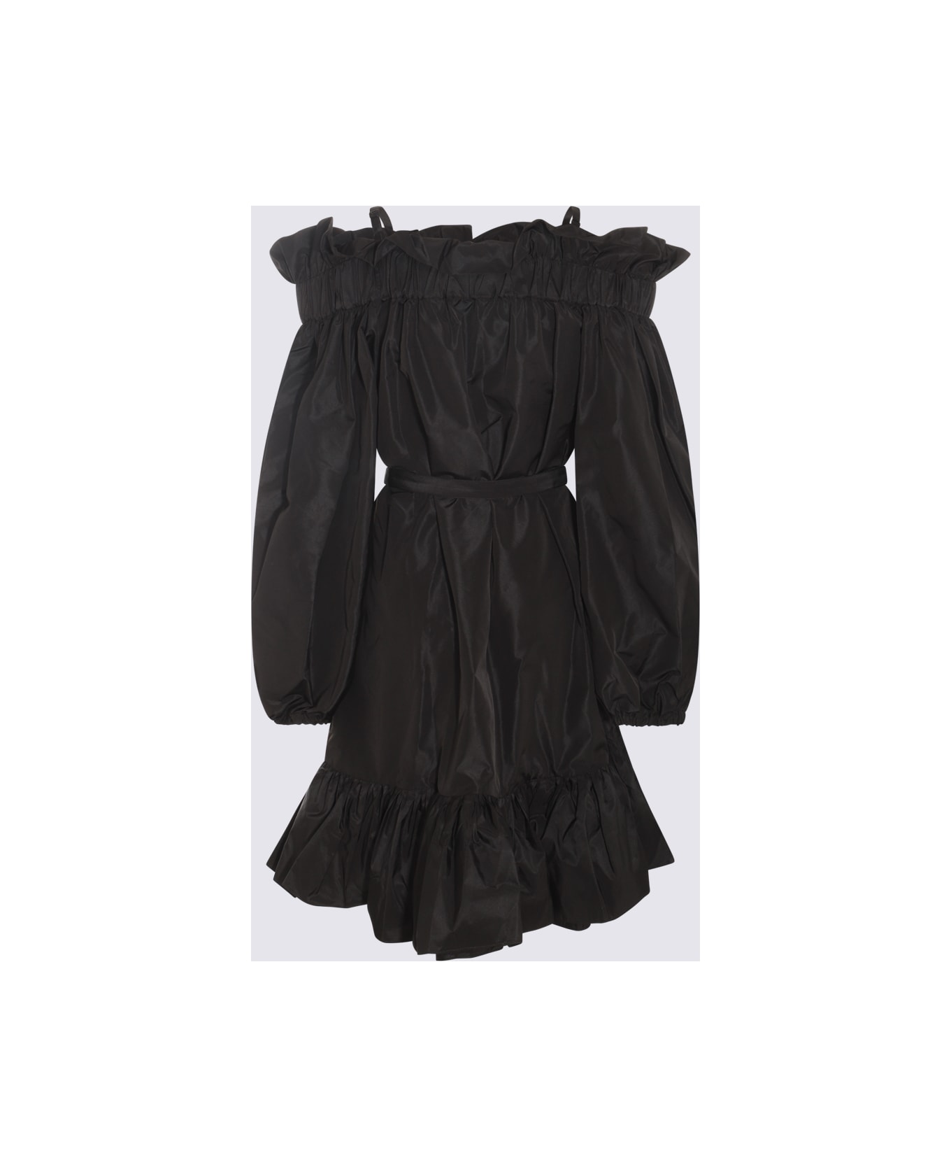 Patou Black Mini Dress - Black ワンピース＆ドレス