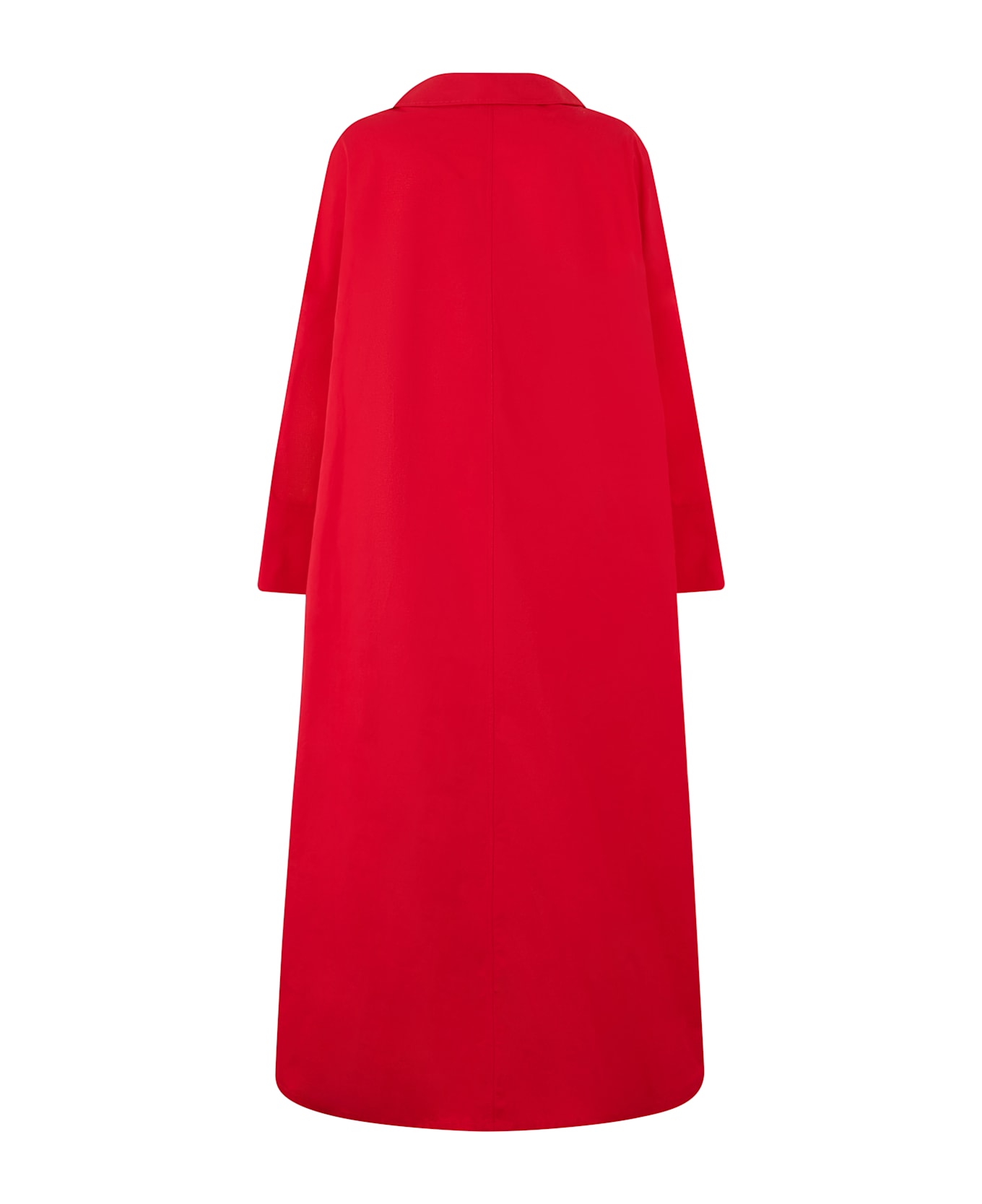 Valentino Garavani Maxi Cotton Dress - red