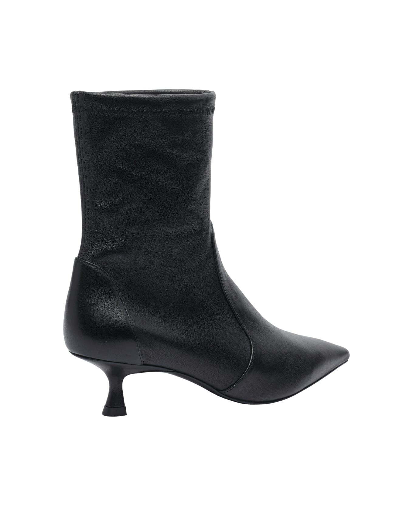 Stuart Weitzman Naomi Booties - Black