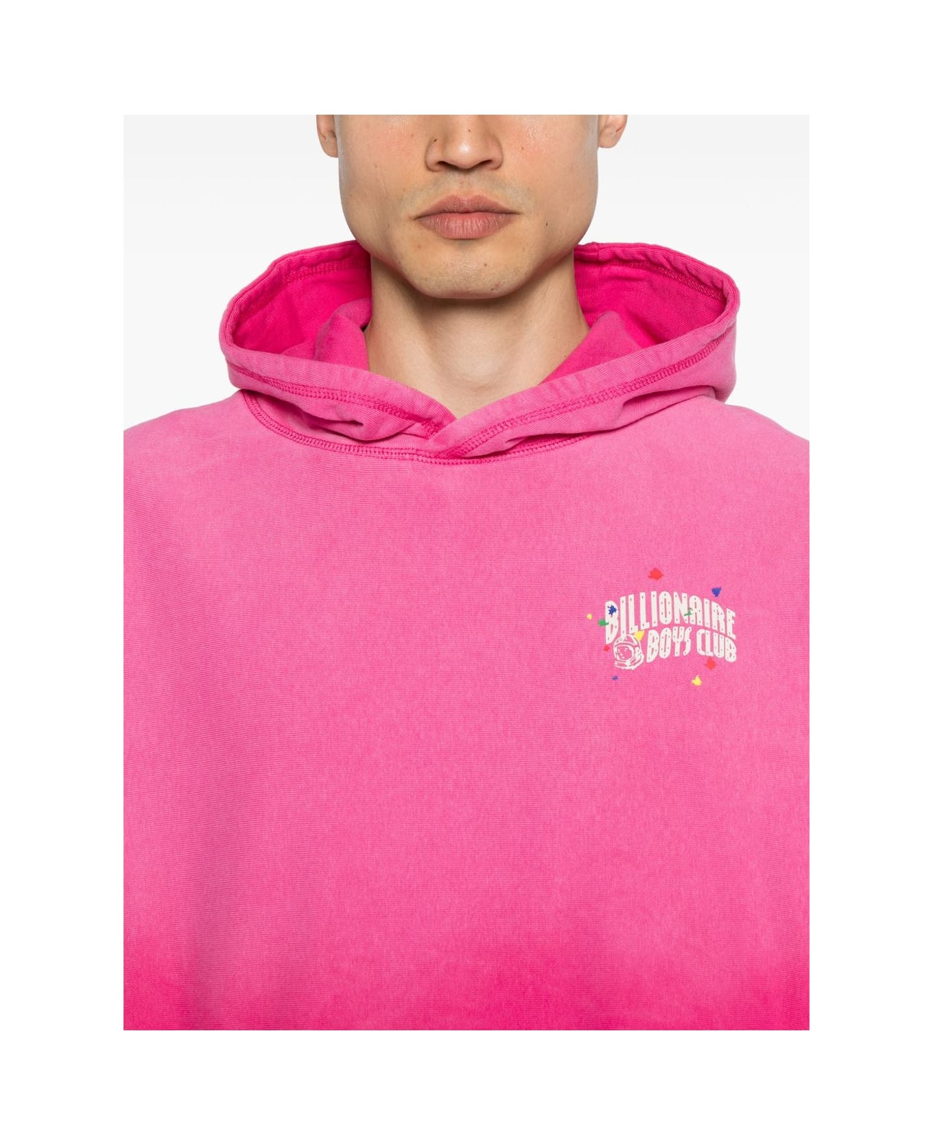 Billionaire Logo Oversized Hoodie - Pink