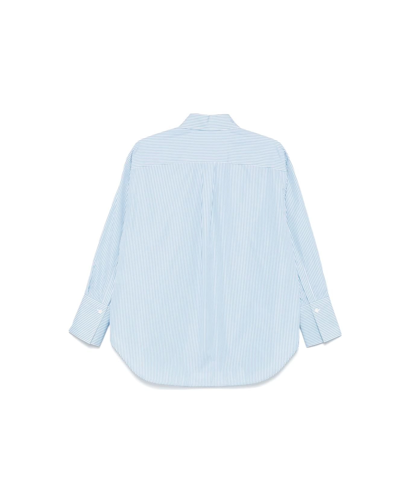 Alberto Biani Cotton Shirt - Clear Blue