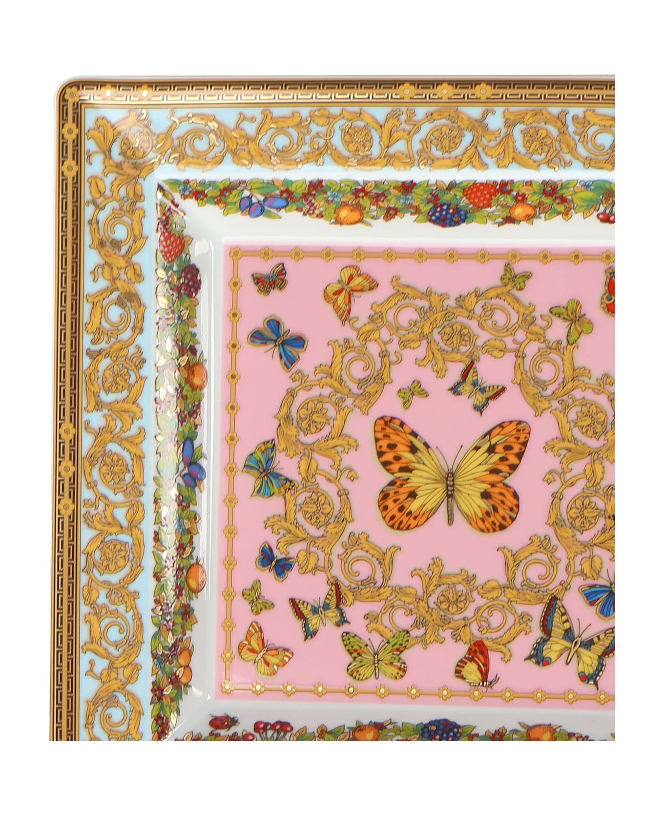 Versace Le Jardin Docorative Serving Plate - MultiColour