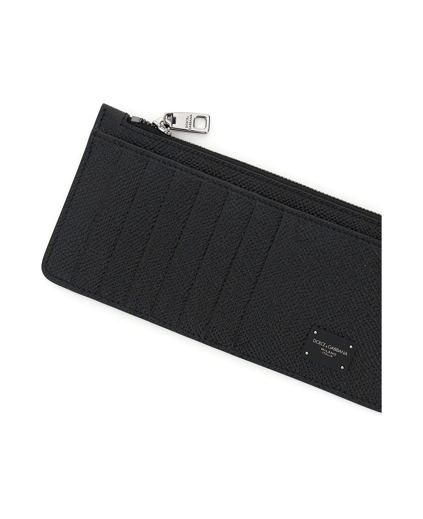 Dolce & Gabbana Credit Card Holder - BLACK (Black) 財布