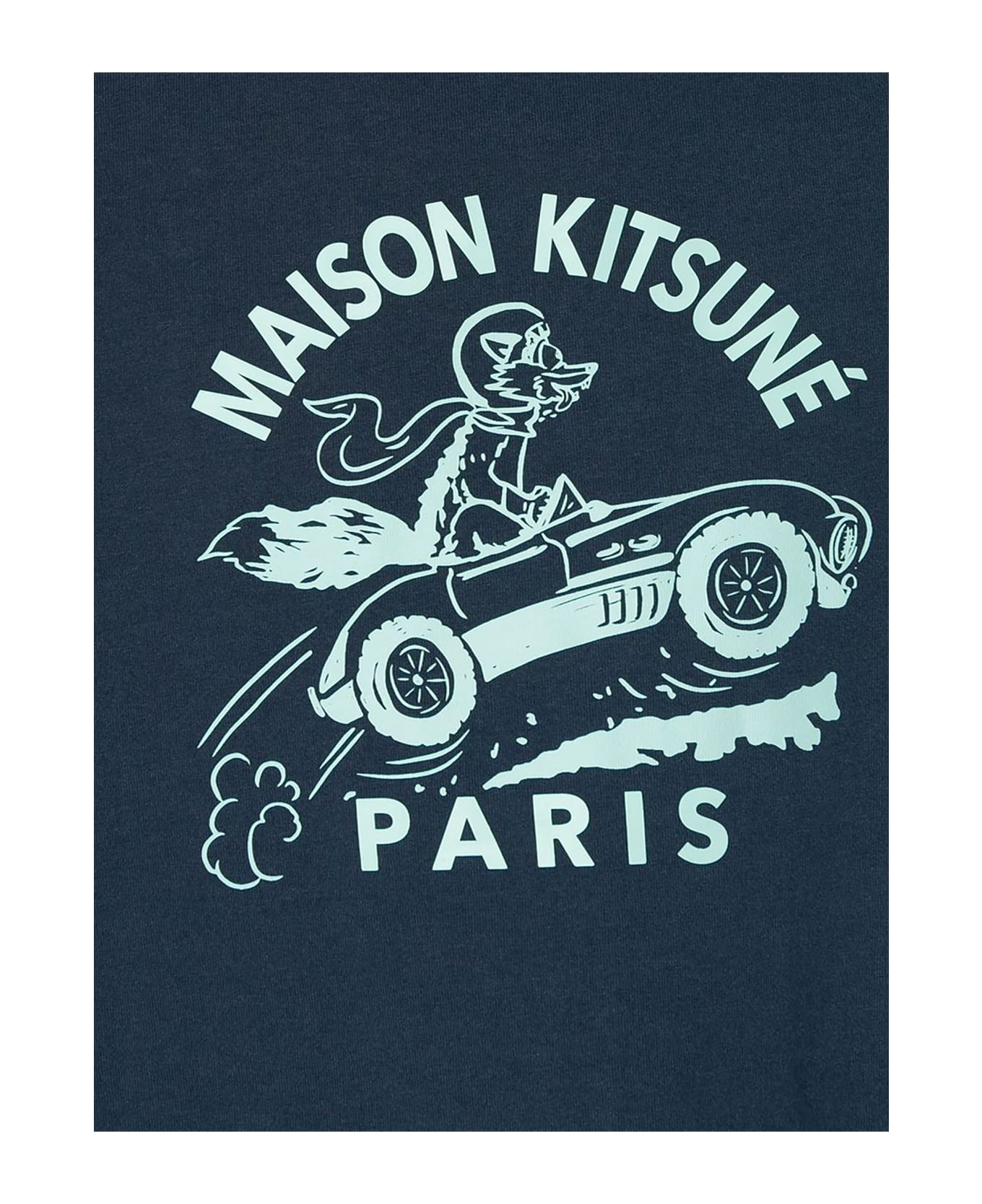 Maison Kitsuné Maison Kitsune' T-shirts And Polos Blue - Blue シャツ