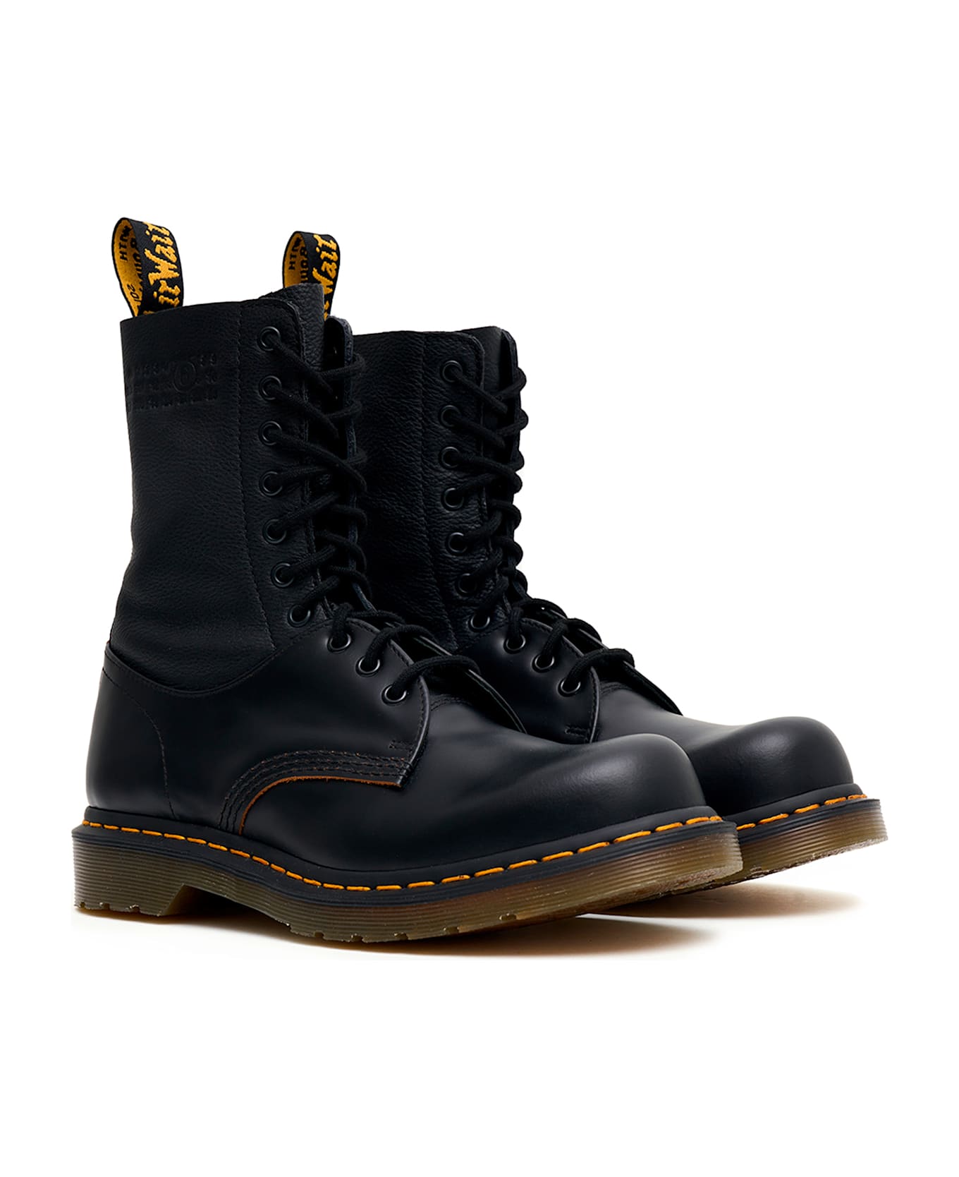 Dr. Martens 10-eye (no Steel Toe) - BLACK/BLACK