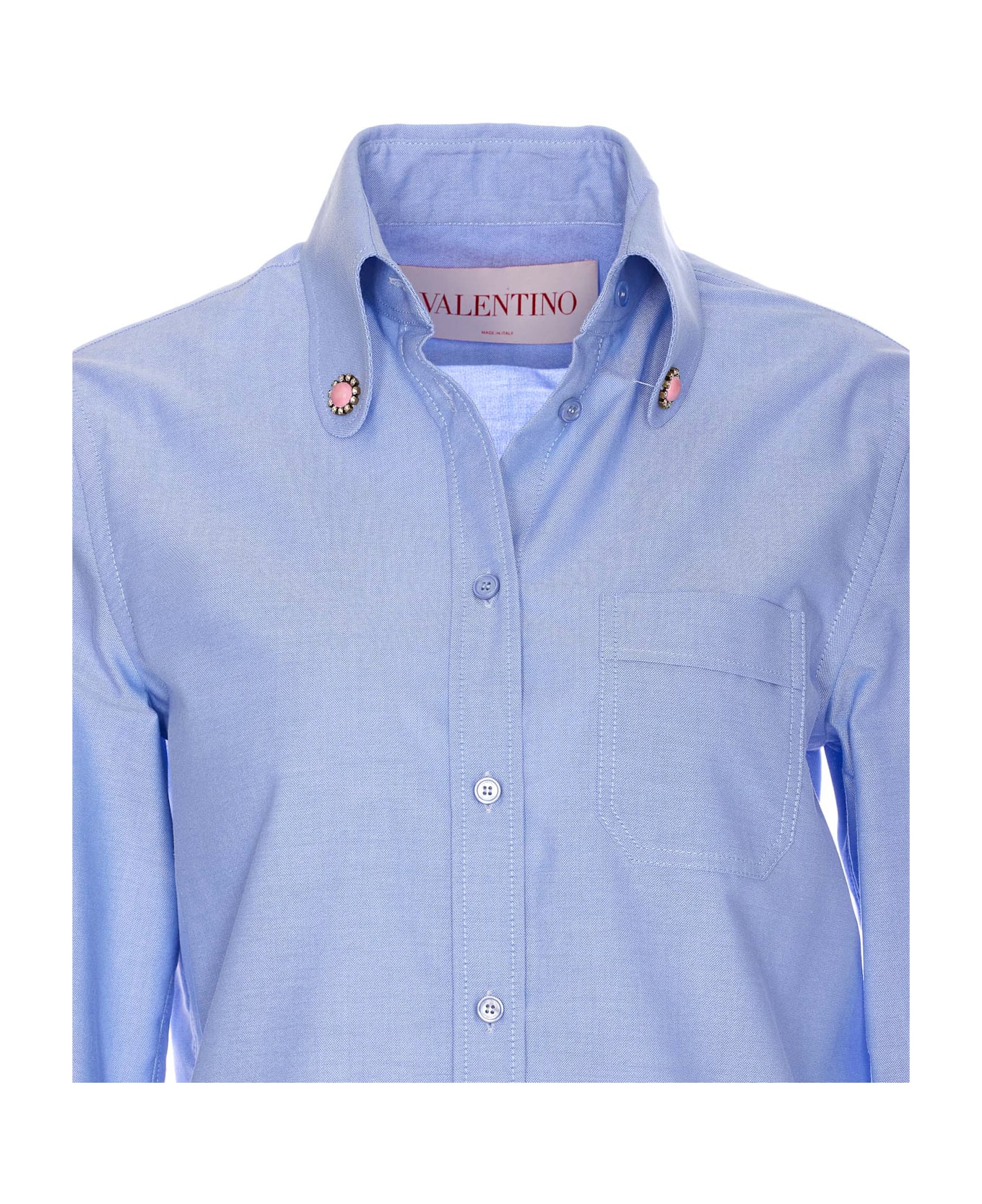 Valentino Garavani Cotton Shirt - Blue
