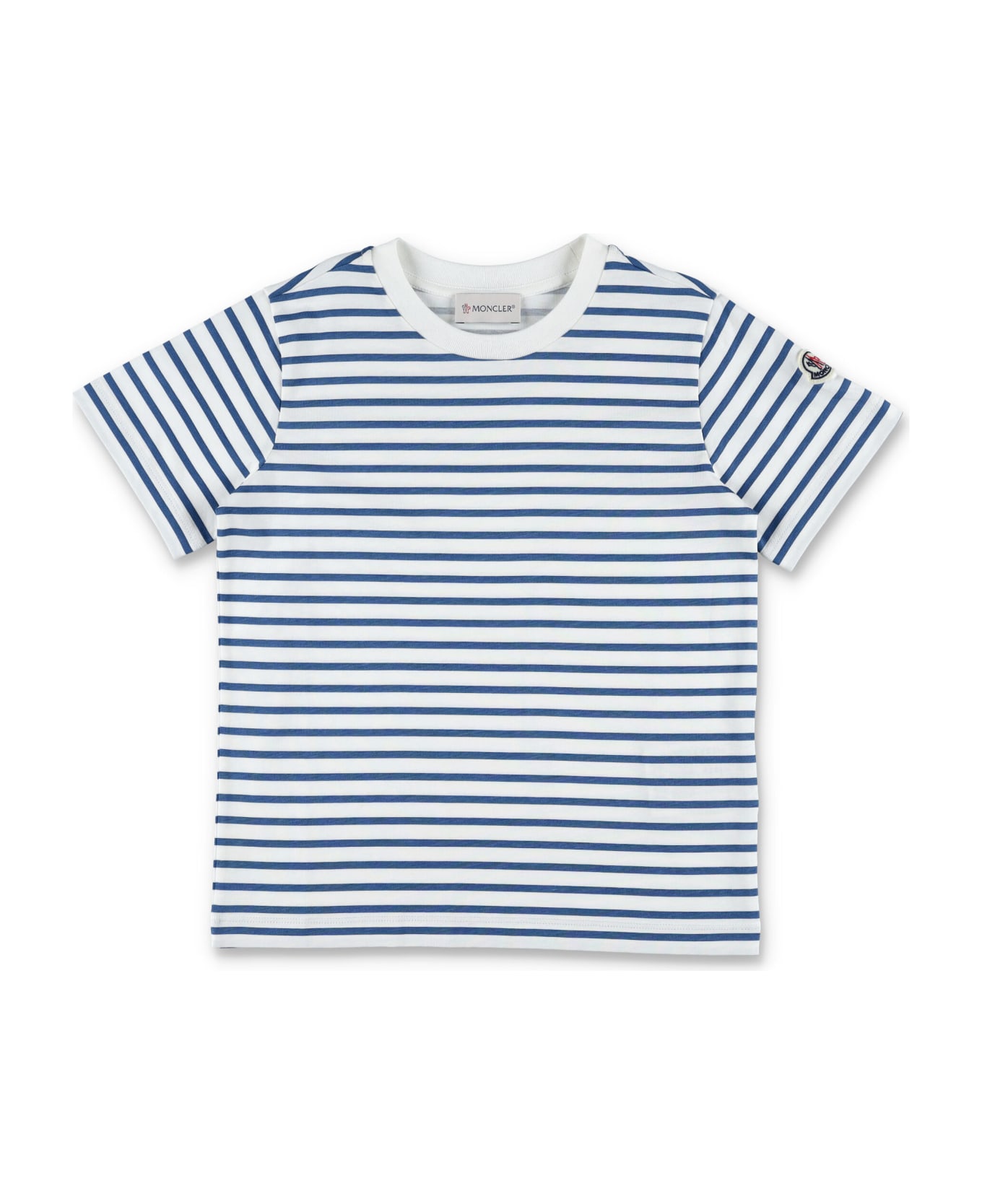 Moncler Striped T-shirt - BLUE/WHITE