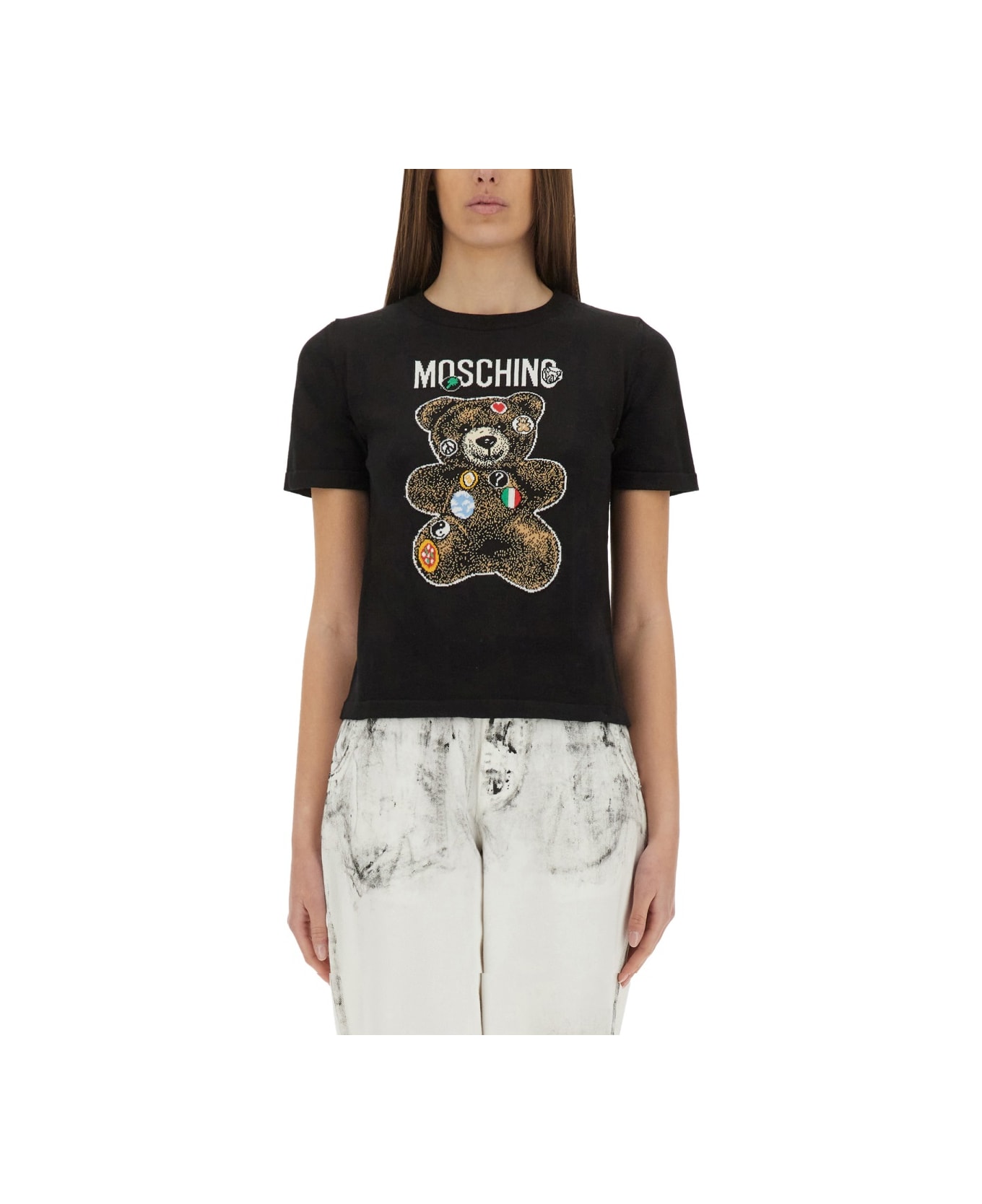 Moschino Teddy Bear Sweater - BLACK