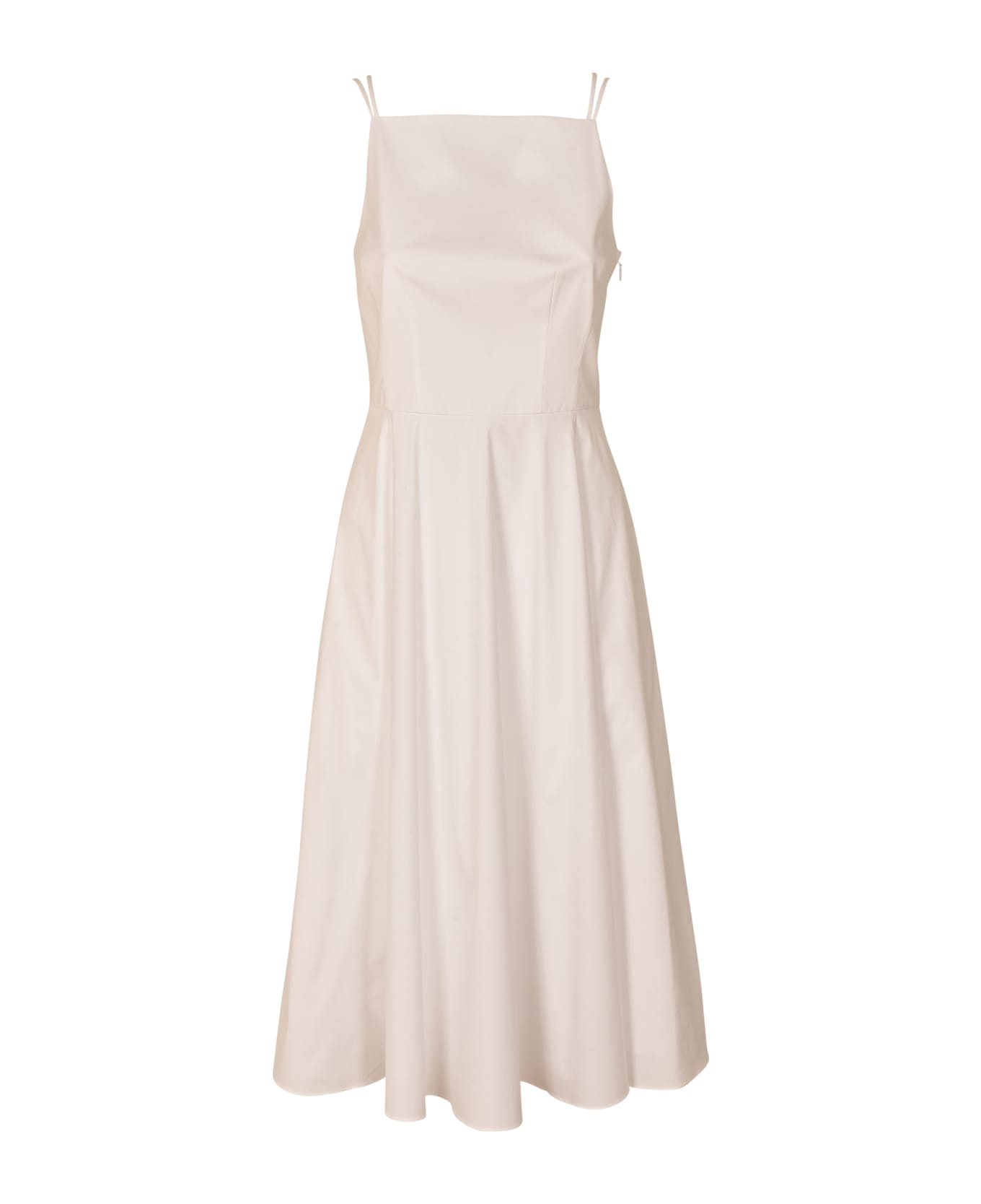 Theory Sleeveless Classic Dress - White