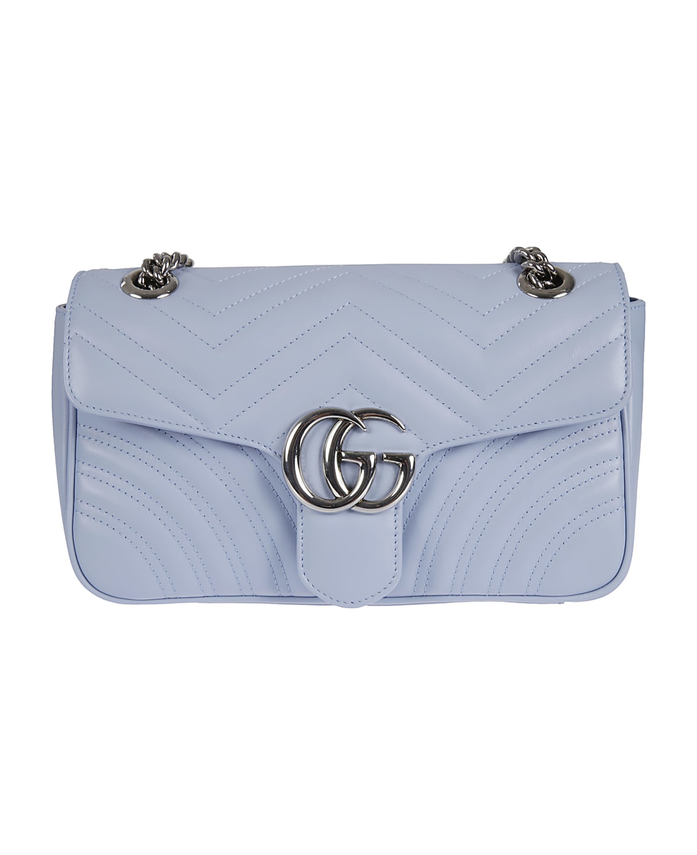 Gucci Gg Marmont 2 Shoulder Bag - Porcelain Blue